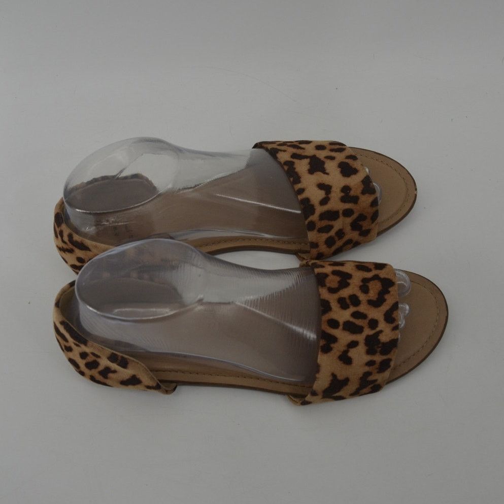 Other A New Day Leopard Print Women's Sandals Size 8 Brown Black Size US 8 / IT 38 - 13 Thumbnail
