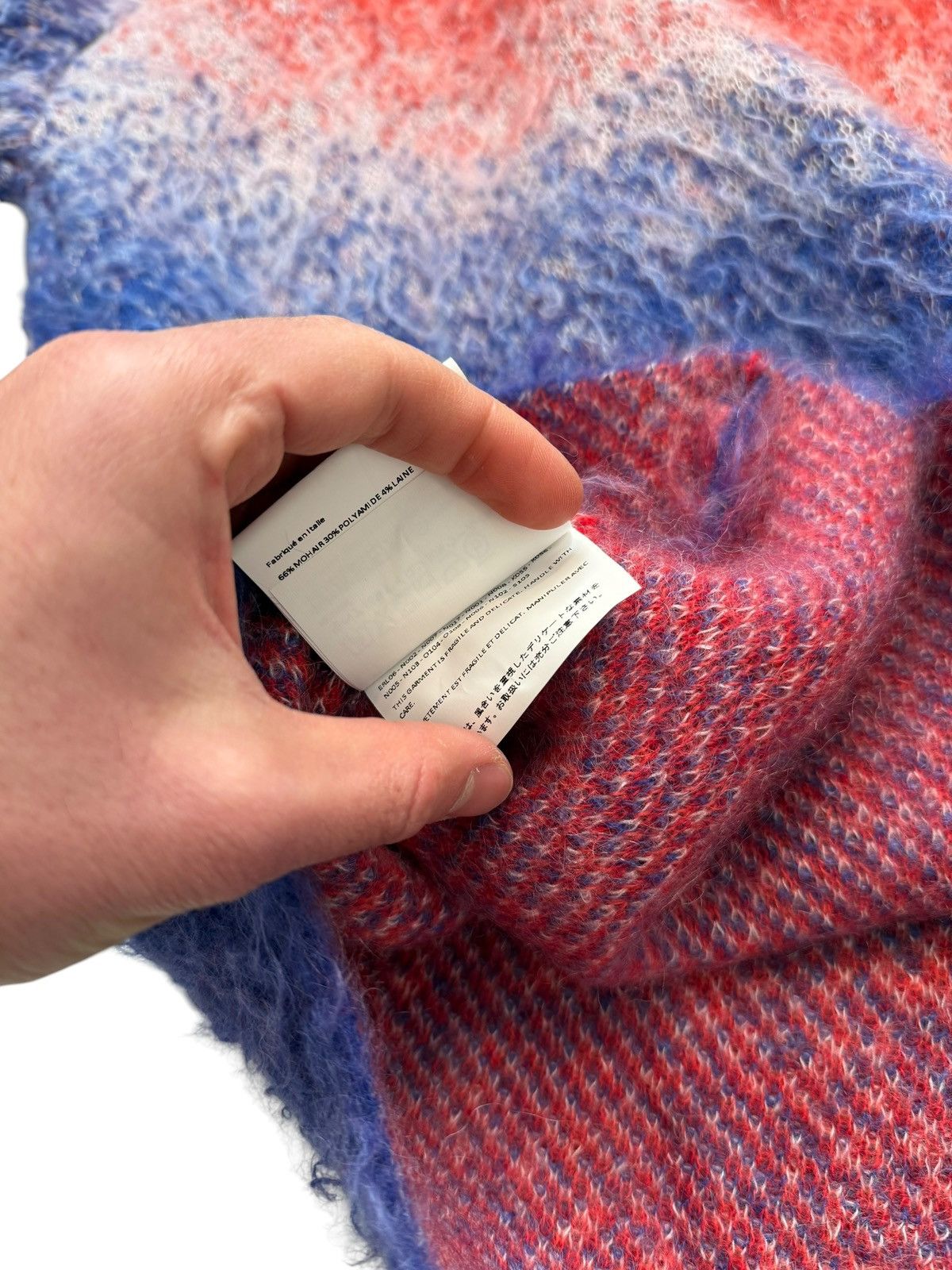 ERL Mohair Gradient Wool Sweater Size US M / EU 48-50 / 2 - 9 Thumbnail