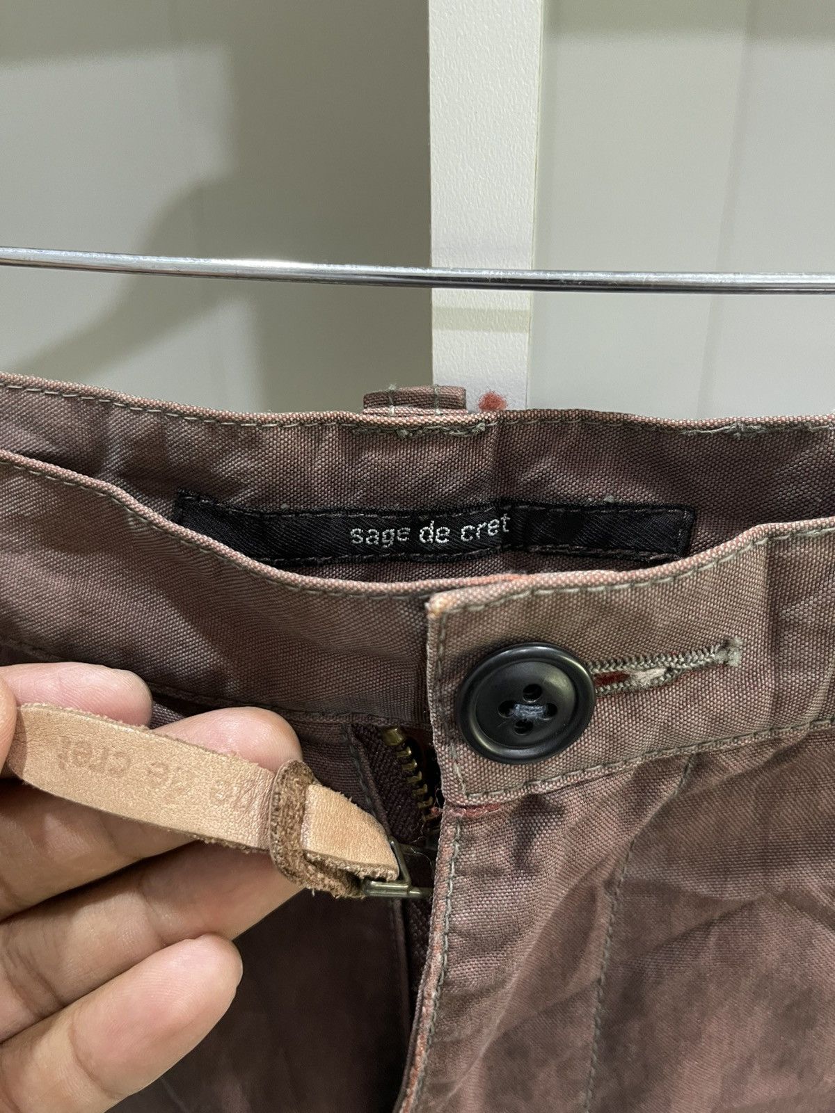 Sage De Cret Sage de Cret Double layer Cargo pants Size US 28 / EU 44 - 2 Thumbnail