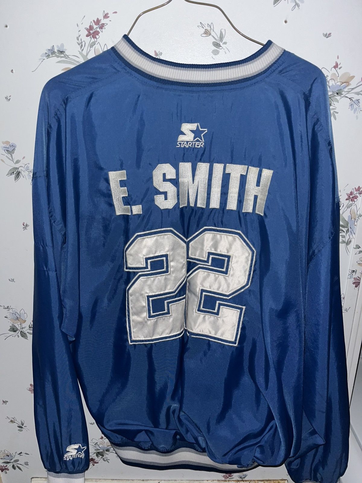 Starter STARTER x Dallas Cowboys 90's Vintage NFL Pullover Jacket, Size US L / EU 52-54 / 3 - 2 Thumbnail