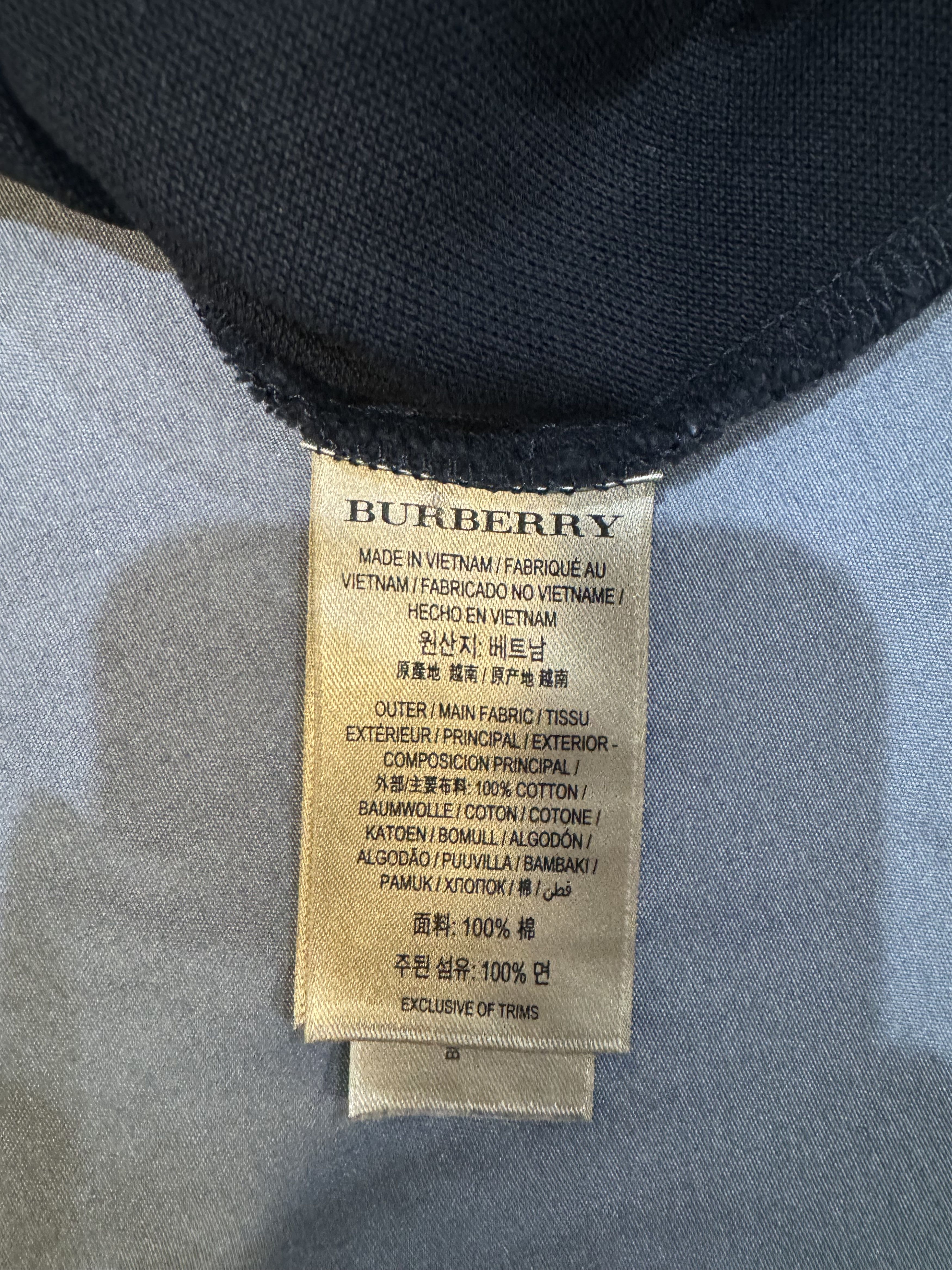 Burberry Burberry Black Oxford long-sleeved polo shirt Size US M / EU 48-50 / 2 - 4 Thumbnail