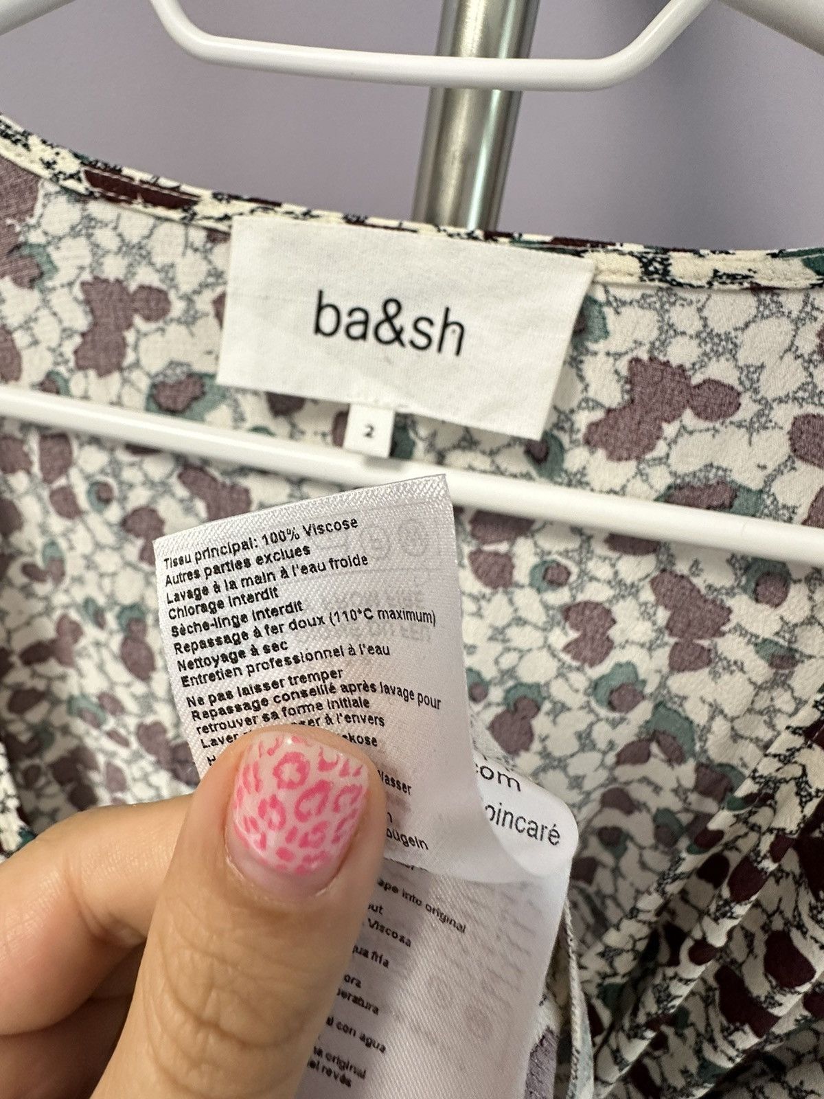 ba&sh Dress Ba&sh flora print Size M / US 6-8 / IT 42-44 - 9 Thumbnail