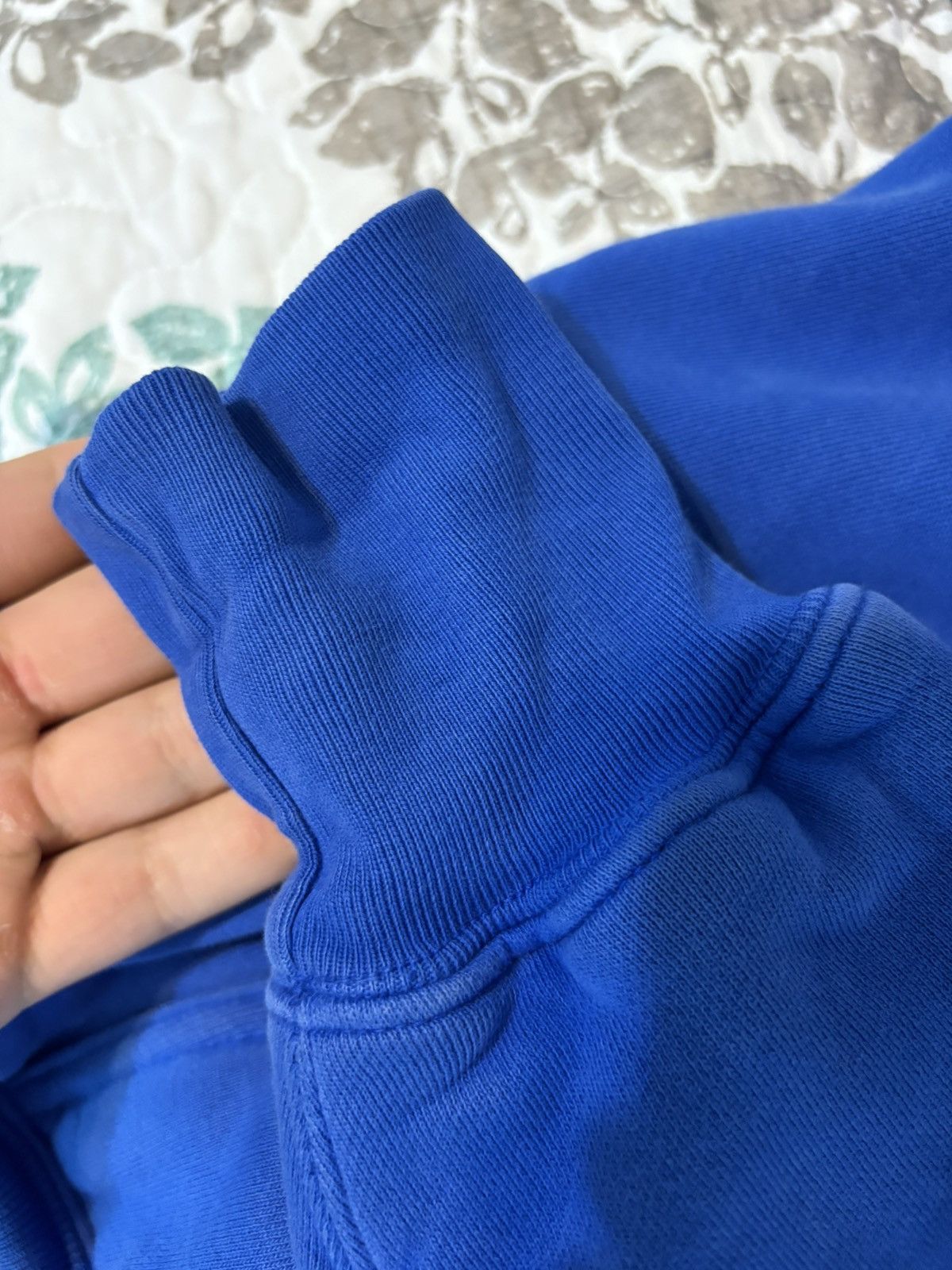 Yeezy Yeezy (YZY) Royal Blue Hoodie Size S / US 4 / IT 40 - 8 Thumbnail