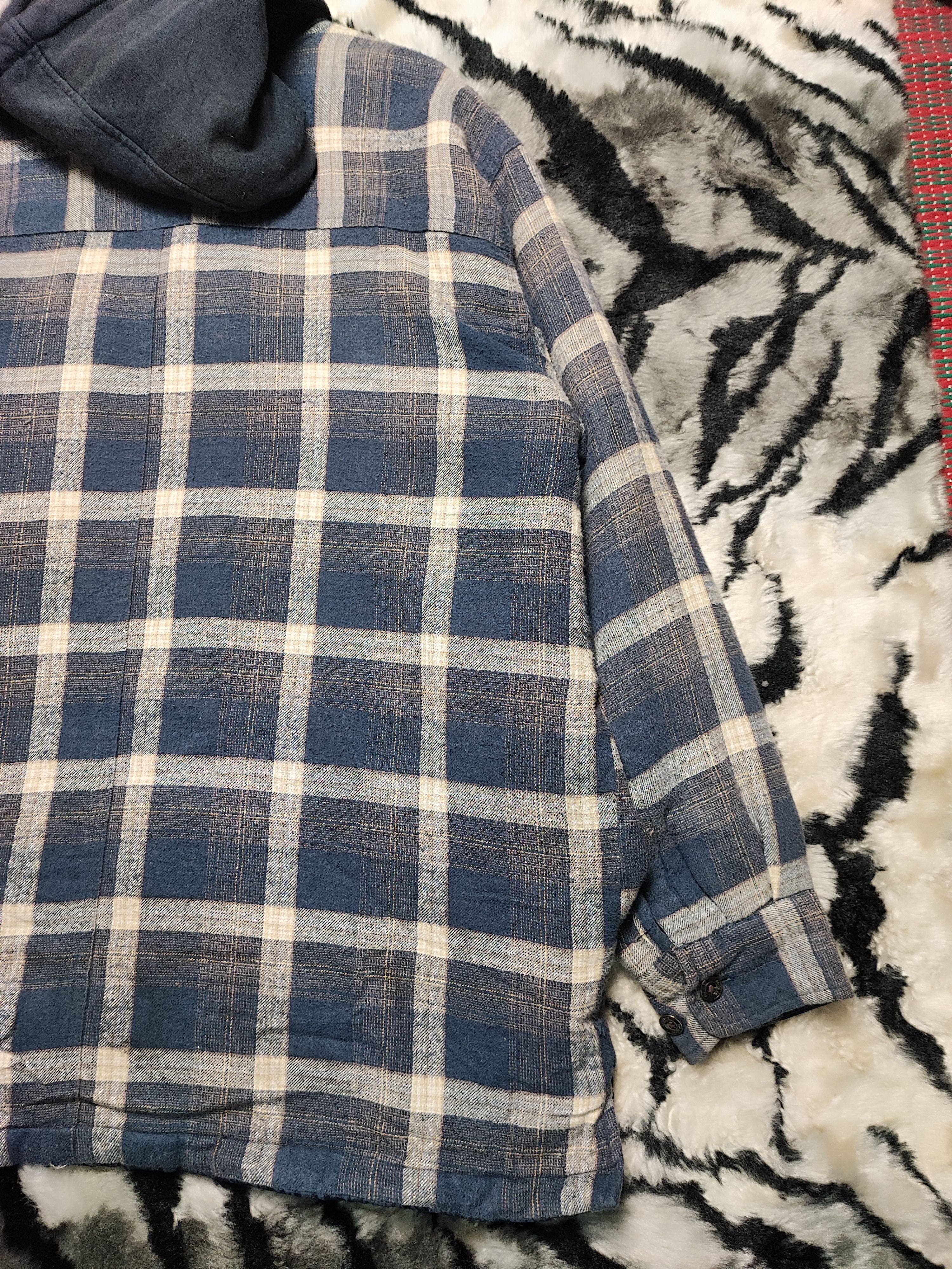 Dickies Vintage Dickies Flannel Hoodie Size US L / EU 52-54 / 3 - 12 Thumbnail