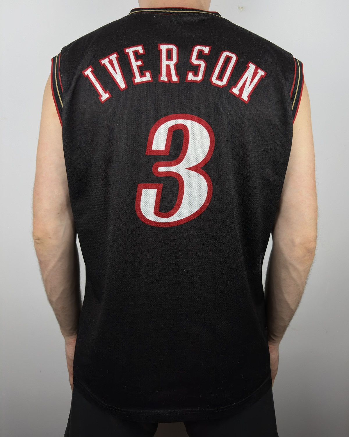 Champion #3 Allen Iverson Vintage Philadelphia Sixers 76ers Jersey Size US L / EU 52-54 / 3 - 4 Thumbnail