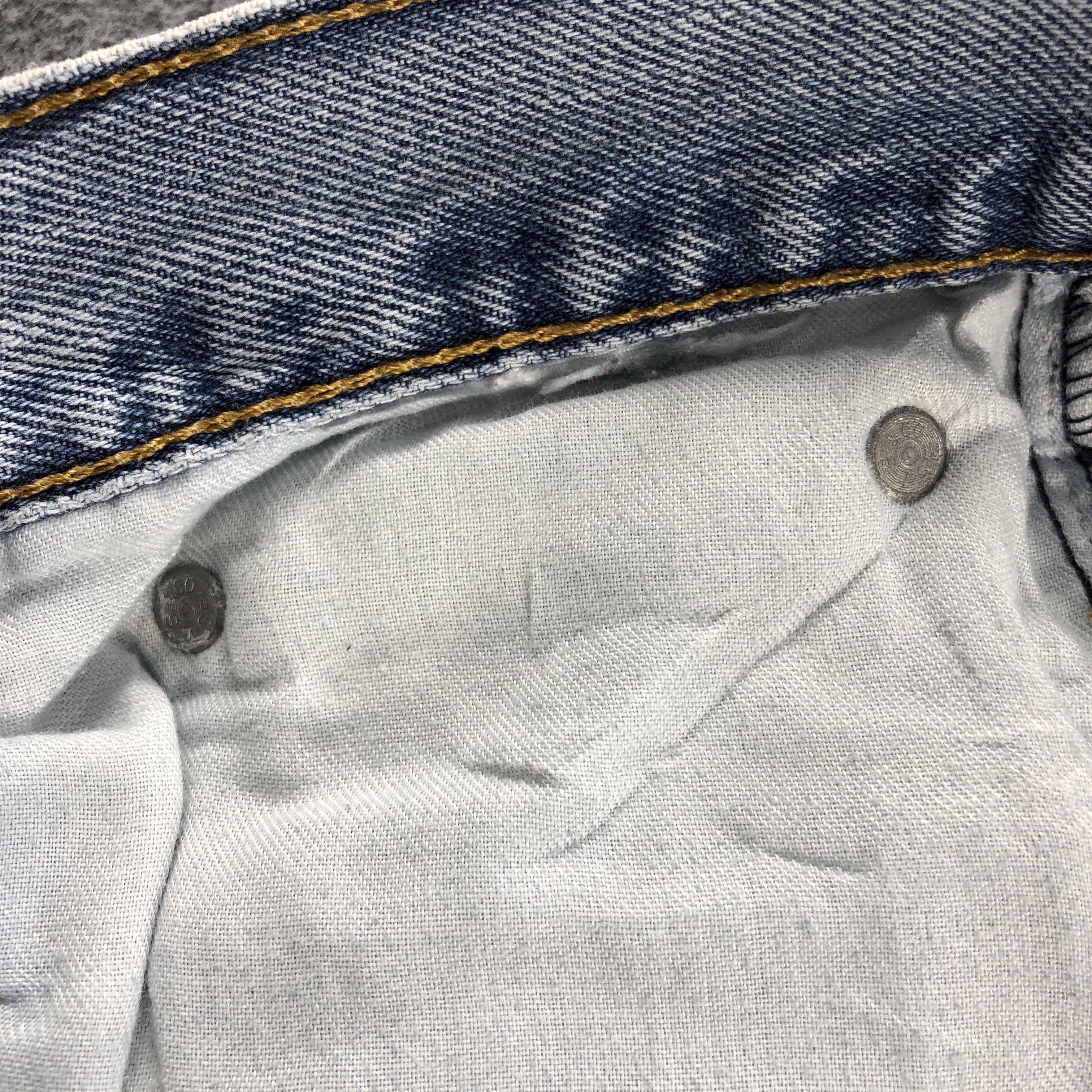 Levi's × Vintage Vintage Distress Levis Jeans-JM1312 Size US 34 / EU 50 - 10 Thumbnail