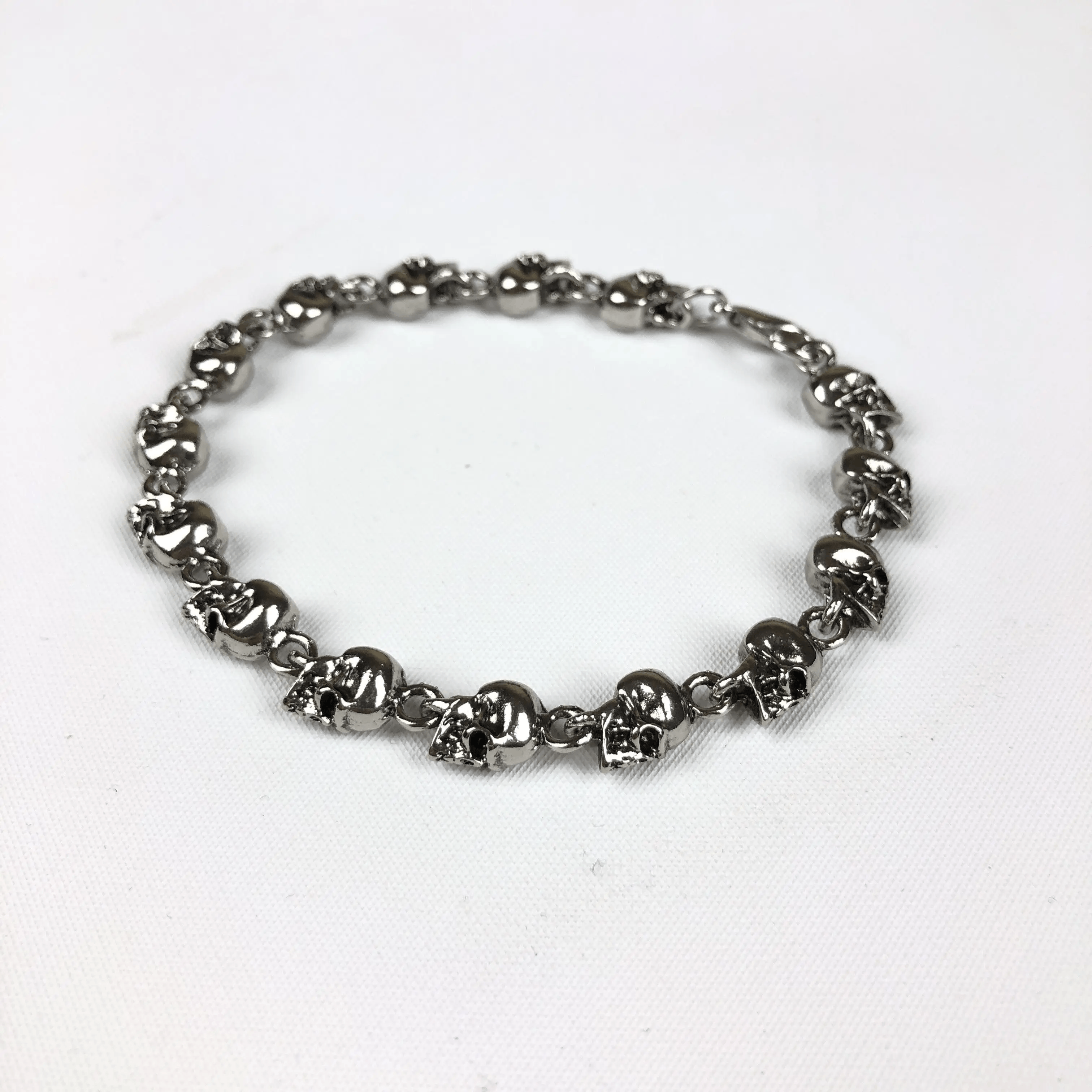 Jewelry Skull Bracelet Y2K Punk Chain Gotch Size ONE SIZE - 3 Thumbnail