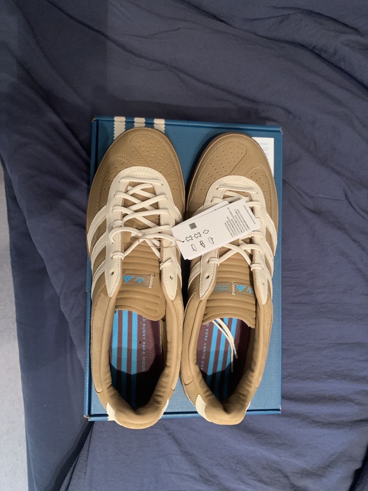Adidas Bad Bunny X Messi Gazelle Size US 12 / EU 45 - 3 Thumbnail