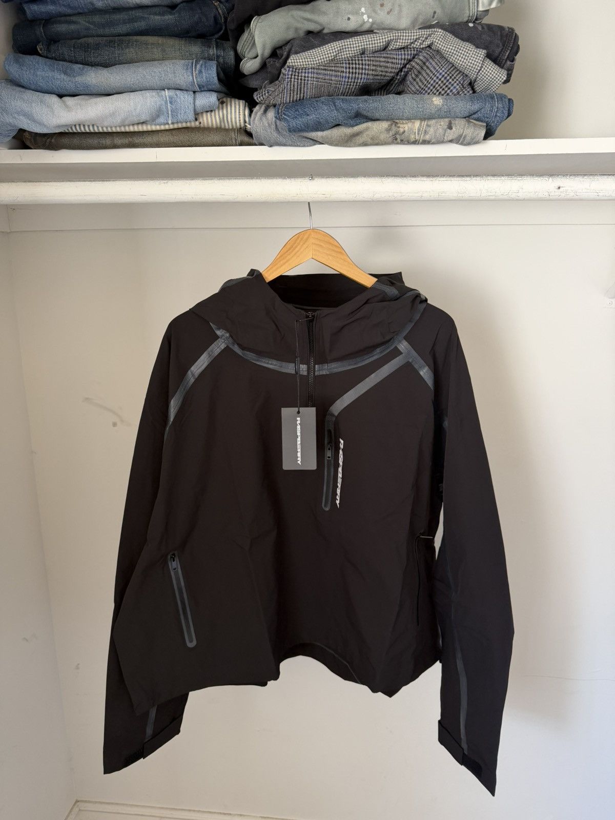 The GV Gallery Raspberry Hills Black Rain Jacket Set | Grailed