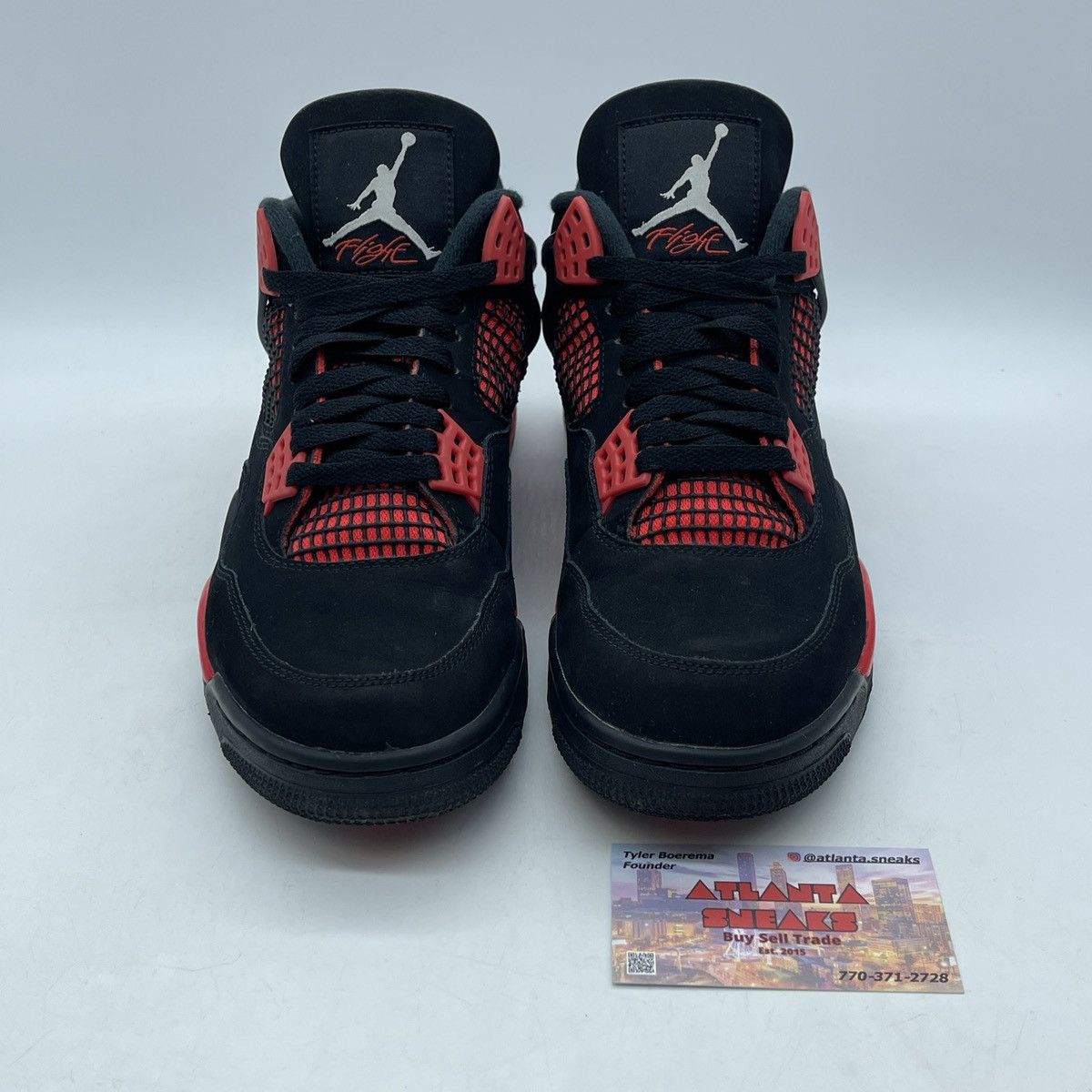 Jordan Brand Air Jordan 4 red thunder Size US 8.5 / EU 41-42 - 2 Thumbnail