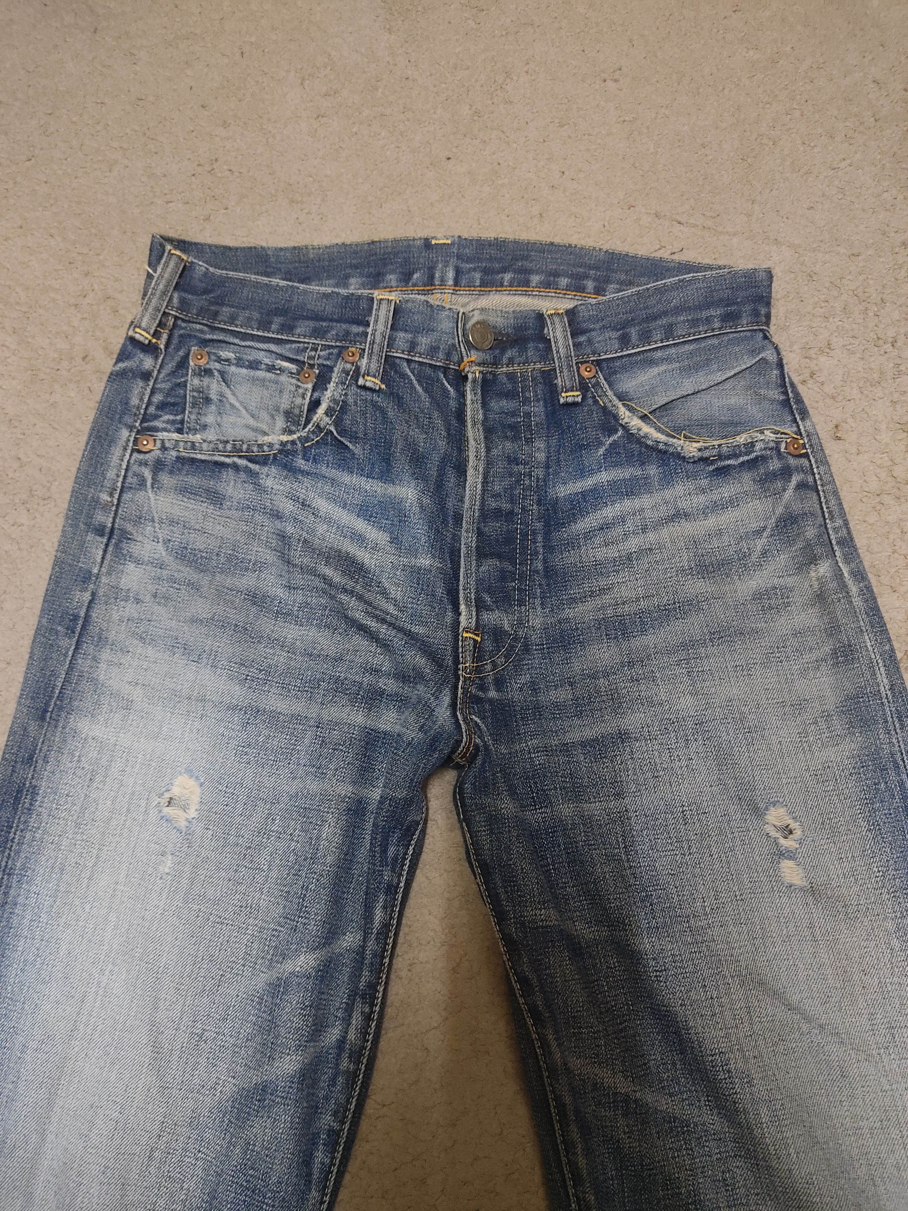 Levi's Vintage Clothing Vintage Levis 501 Big E jeans distressed Size US 30 / EU 46 - 3 Thumbnail