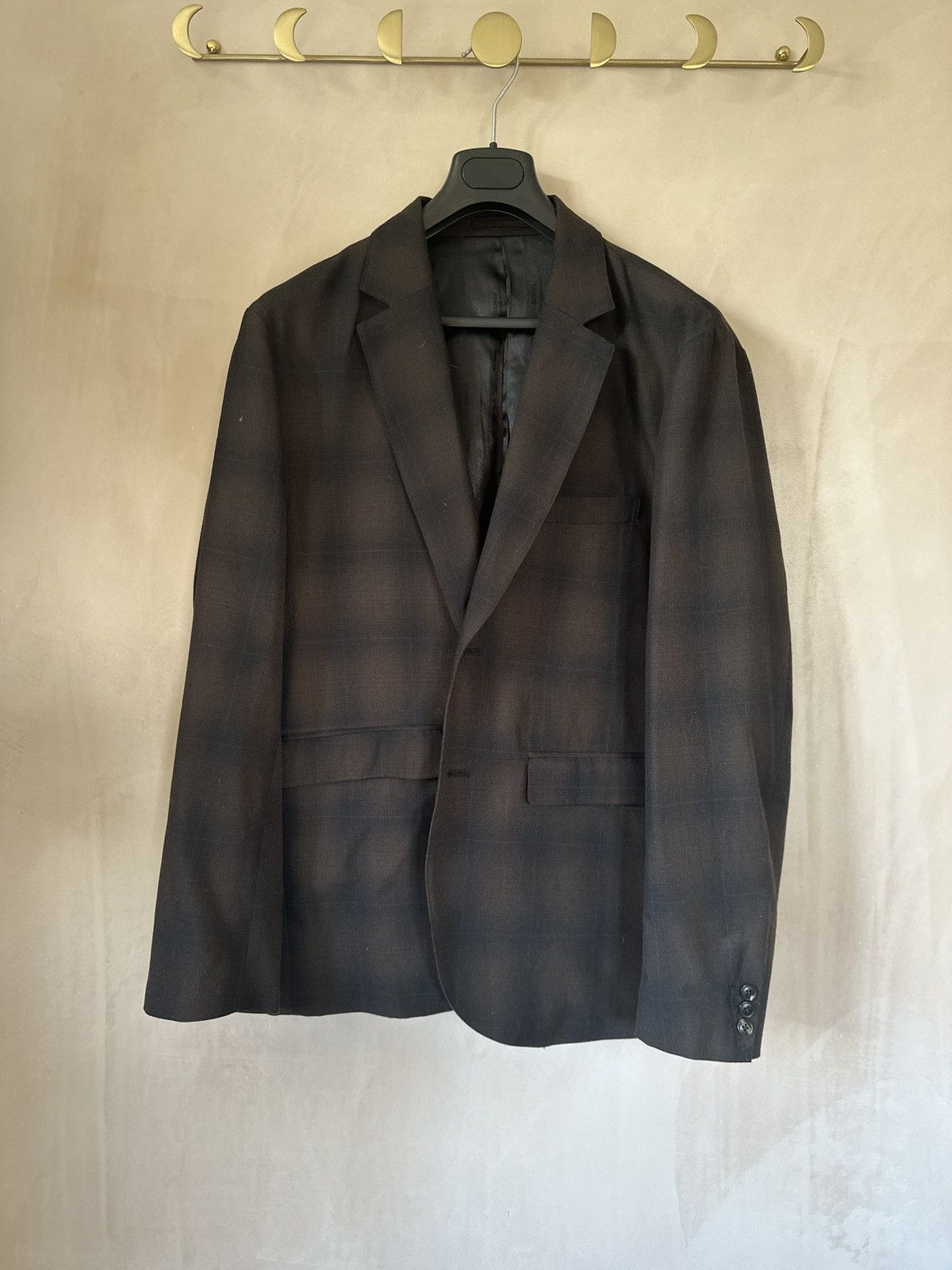 Stussy Stussy Shadow Plaid Suit S/L Size 34R - 1 Thumbnail