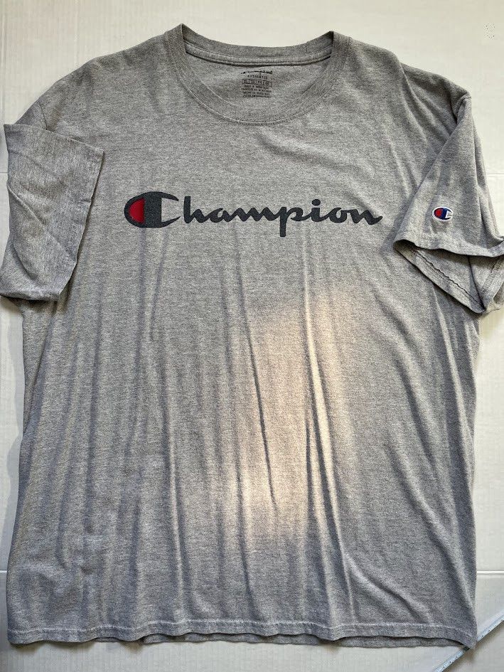 Champion Grey Champion T-Shirt Size US XL / EU 56 / 4 - 1 Thumbnail