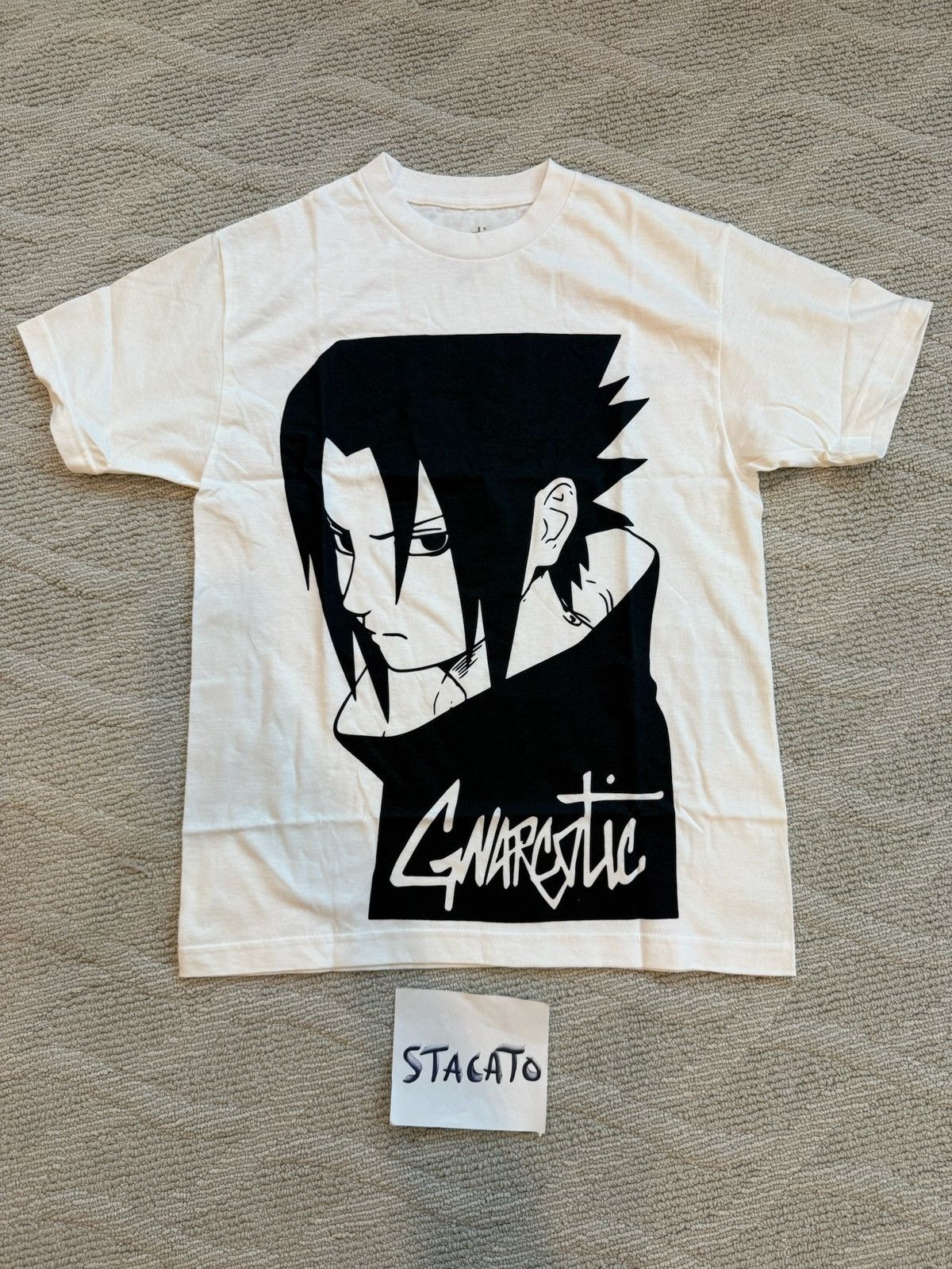 Gnarcotic Gnarcotic Lil Gnar Sasuke Revenge T-Shirt White Medium Size US M / EU 48-50 / 2 - 1 Thumbnail