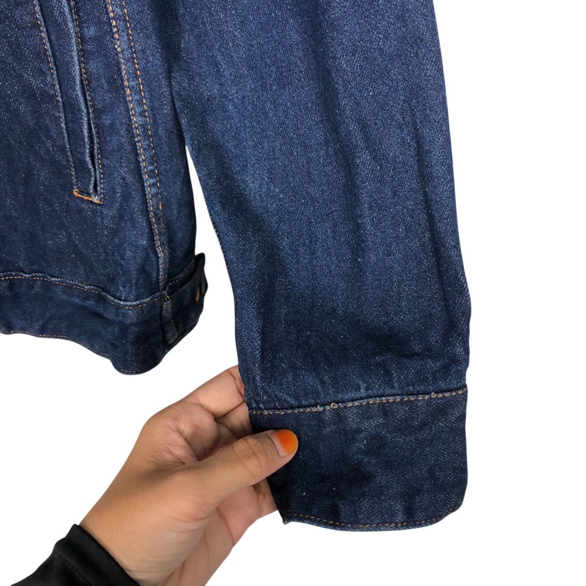 Japanese Brand 📌Vintage Denim Trucker Jacket ILLS Japan Issey Miyake Size US L / EU 52-54 / 3 - 17 Thumbnail