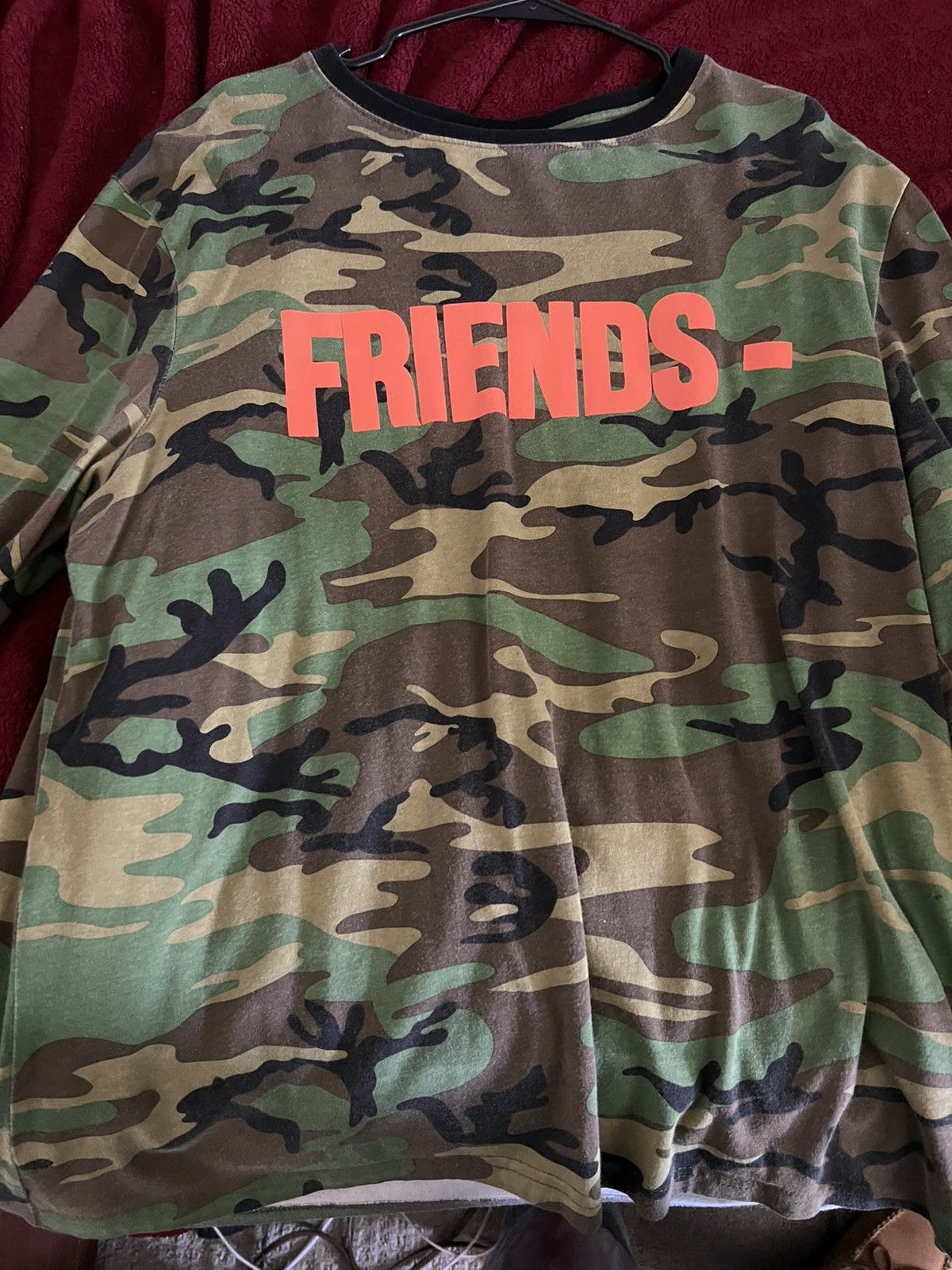 Vlone VLONE-FRIENDS-Camo Long Sleeve Size US L / EU 52-54 / 3 - 3 Thumbnail
