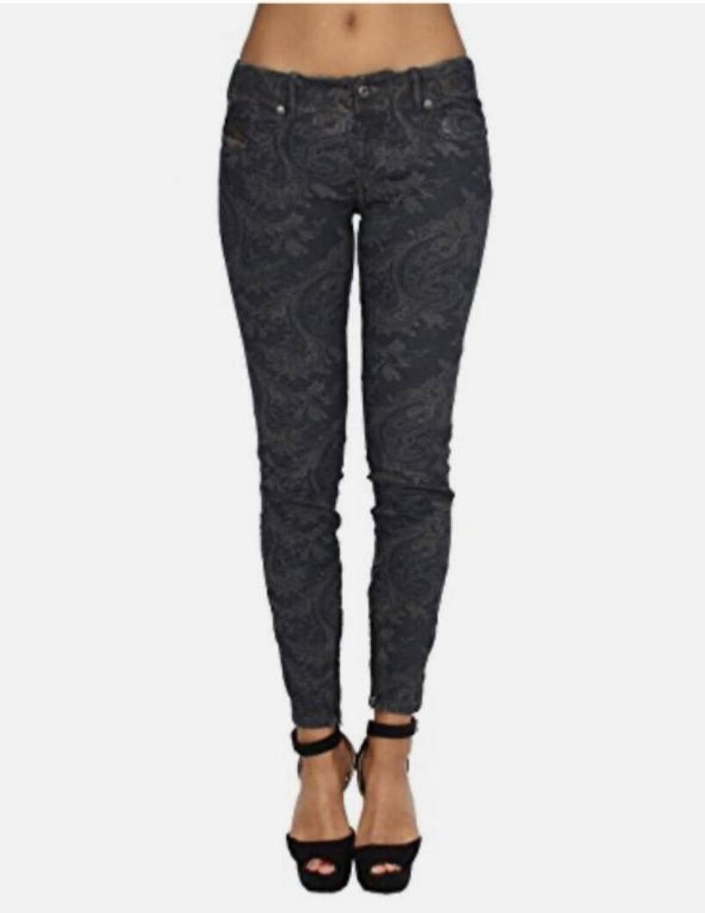 Diesel DIESEL GRUPEE 0824 F SLIM SKINNY STRETCH WOMAN W25 L 32 Size 25" / US 0 / IT 36 - 2 Thumbnail