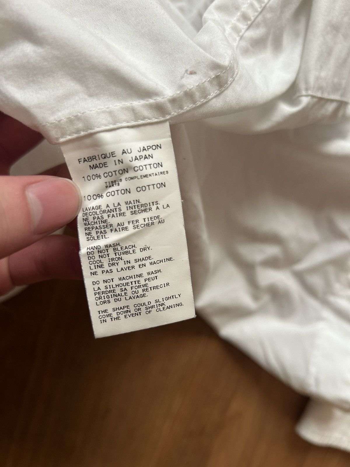 Yohji Yamamoto YYPH Contrast Shirt Size US M / EU 48-50 / 2 - 5 Thumbnail