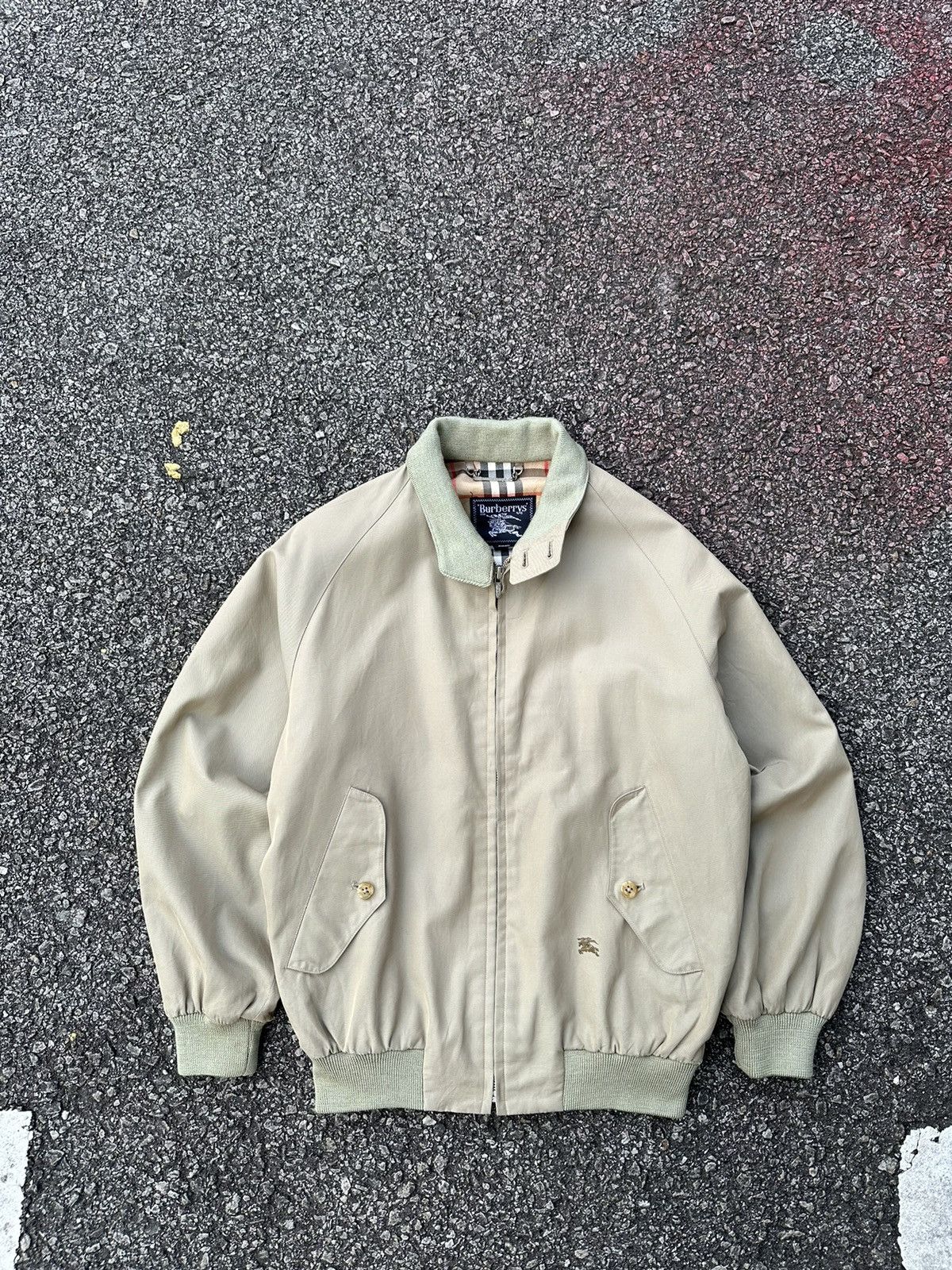 Burberry 👹Vintage Burberrys Prorsum Novacheck Lined Bomber Jacket Size US S / EU 44-46 / 1 - 4 Thumbnail