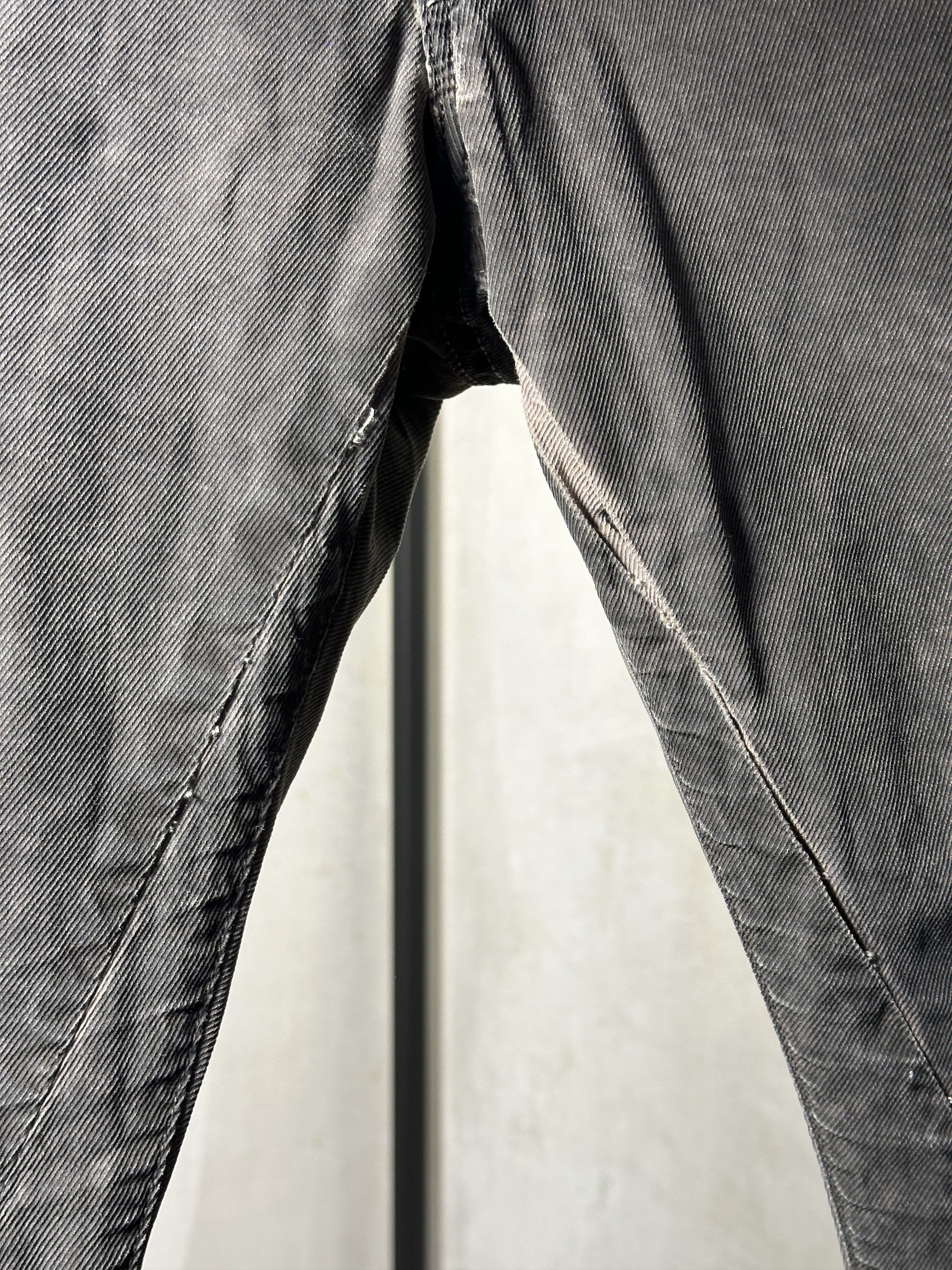 Rick Owens Rick Owens DRKSHDW FW11 Mud Waxed Detrit Cut Jeans Size US 28 / EU 44 - 20 Thumbnail