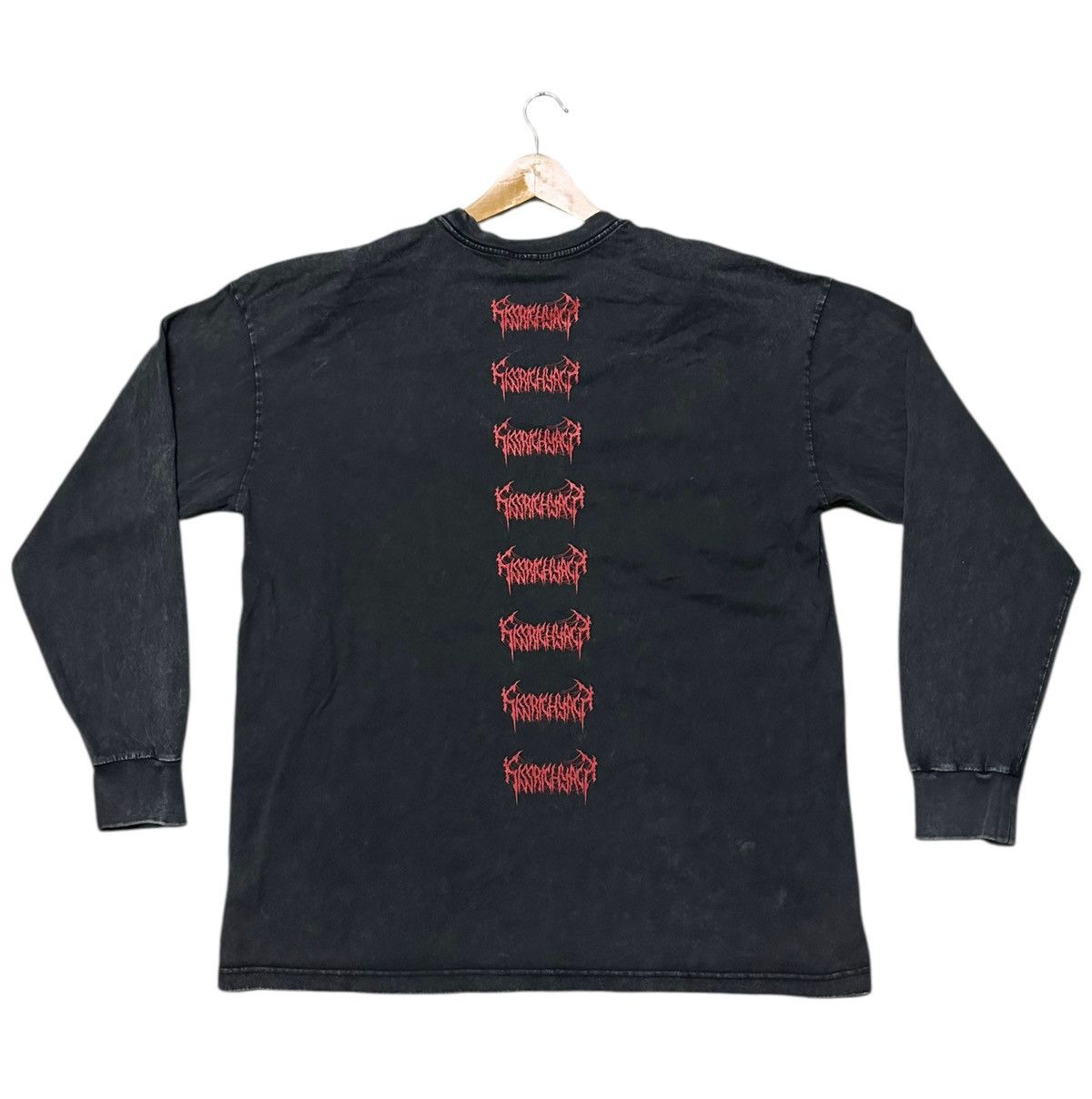 Band Tees Vintage Metal rock band longsleeve tshirt Size US L / EU 52-54 / 3 - 4 Thumbnail