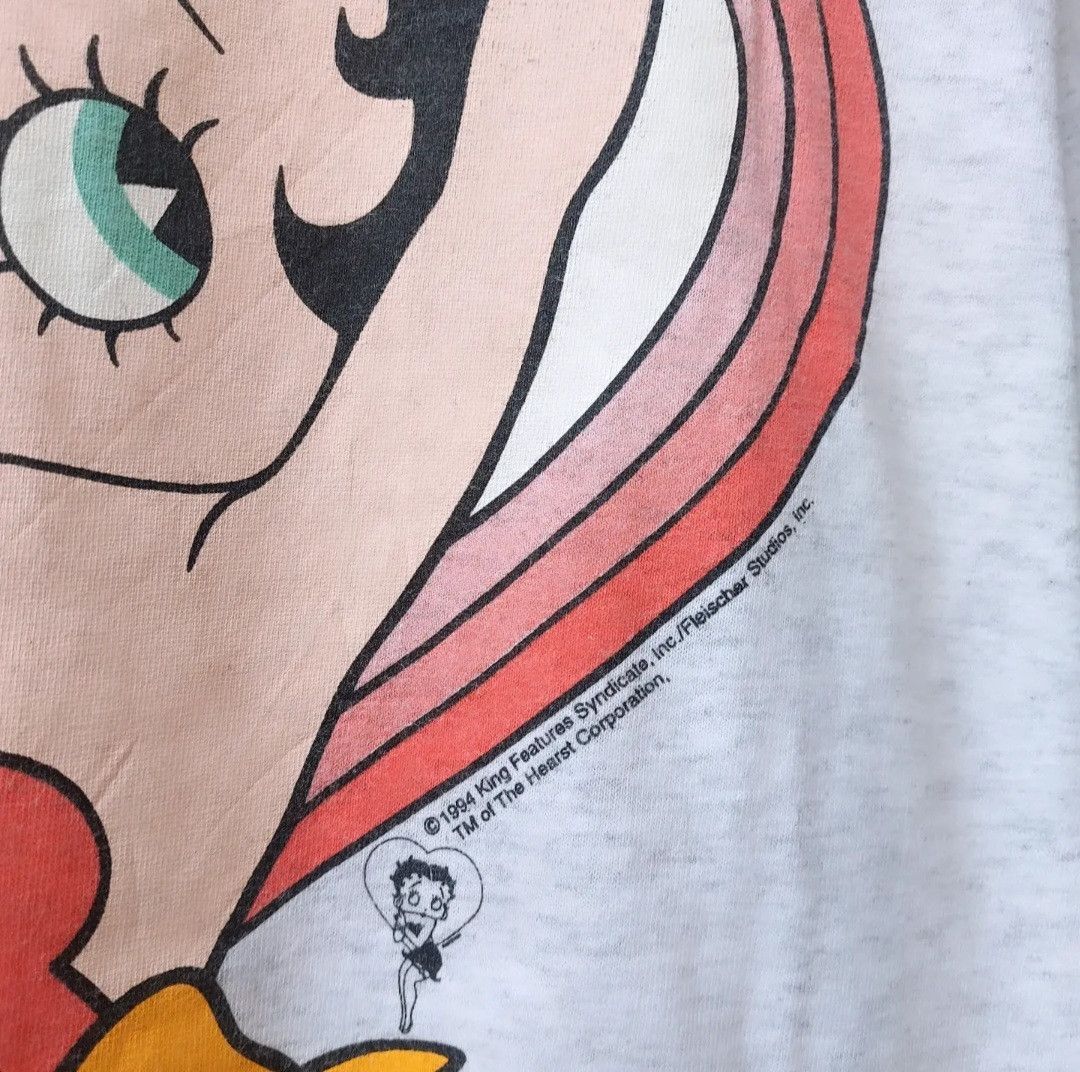 Cartoon Network Vtg 90s Betty Boop Tshirt Size US L / EU 52-54 / 3 - 4 Thumbnail