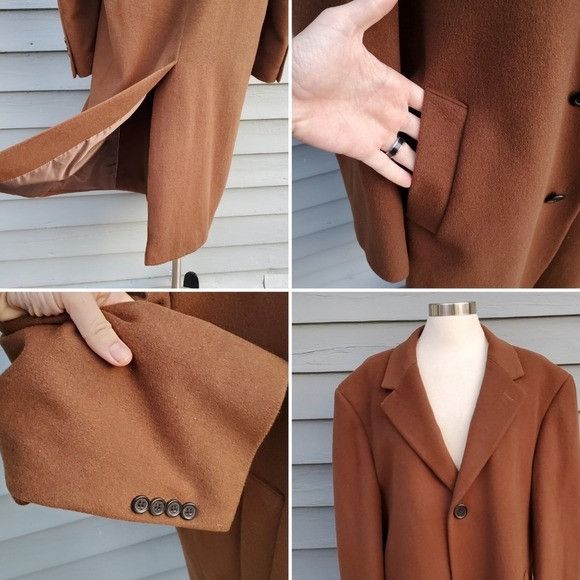 Chaps × Vintage Vintage y2k Chaps Chocolate Brown Preppy Acadamia Retro Wool Size US XL / EU 56 / 4 - 4 Thumbnail