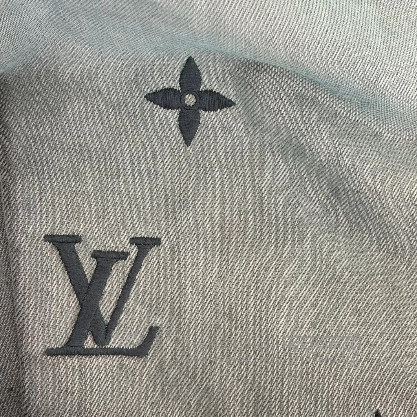 Louis Vuitton Louis Vuitton Logo-printed denim pants with gradient color Size 29" - 6 Thumbnail