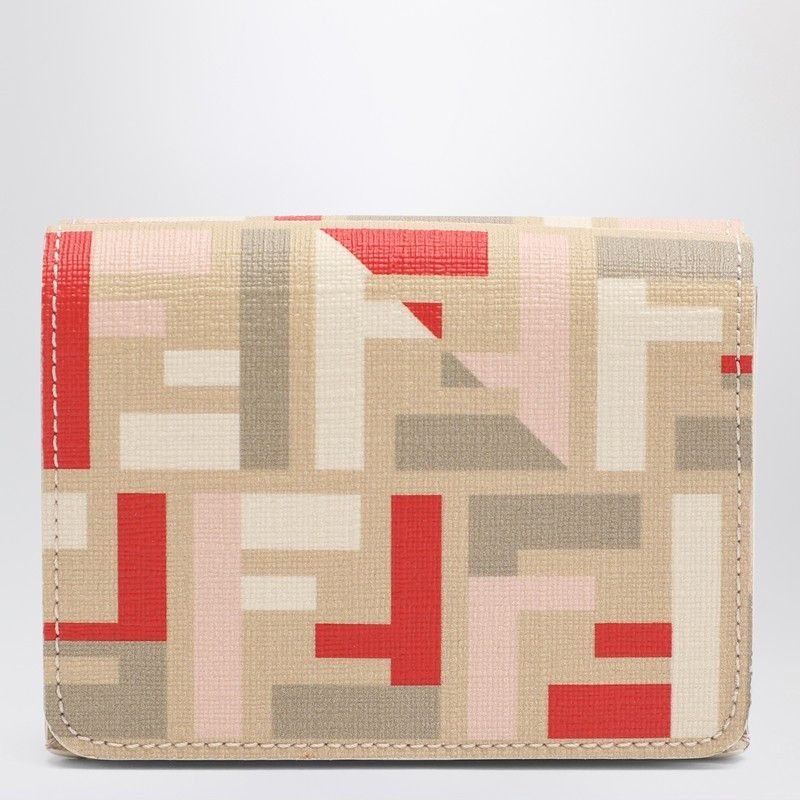 Fendi Fendi Multicoloured Ff Fabric Wallet Size ONE SIZE - 1 Thumbnail