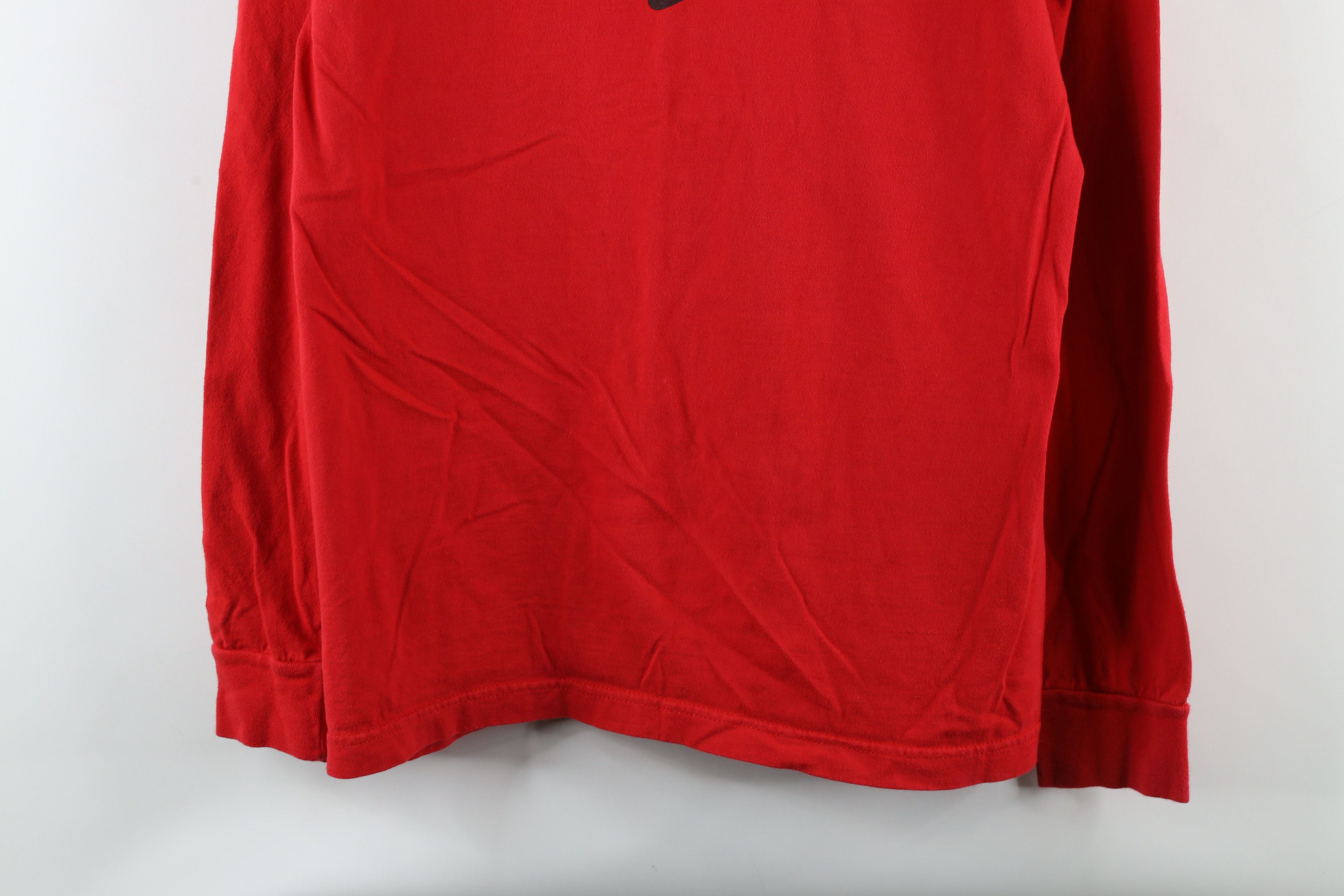 Nike × Vintage Vintage Nike Center Swoosh University of Georgia T-Shirt Red Size US M / EU 48-50 / 2 - 3 Thumbnail