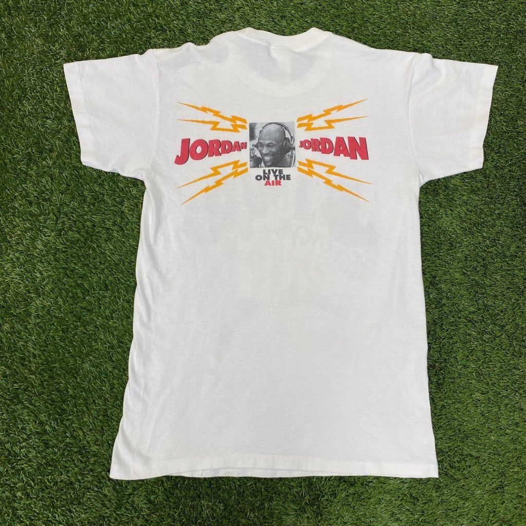 Nike Vintage Nike Air Jordan "Jamming Radio Frequency" Shirt, M Size US M / EU 48-50 / 2 - 2 Thumbnail