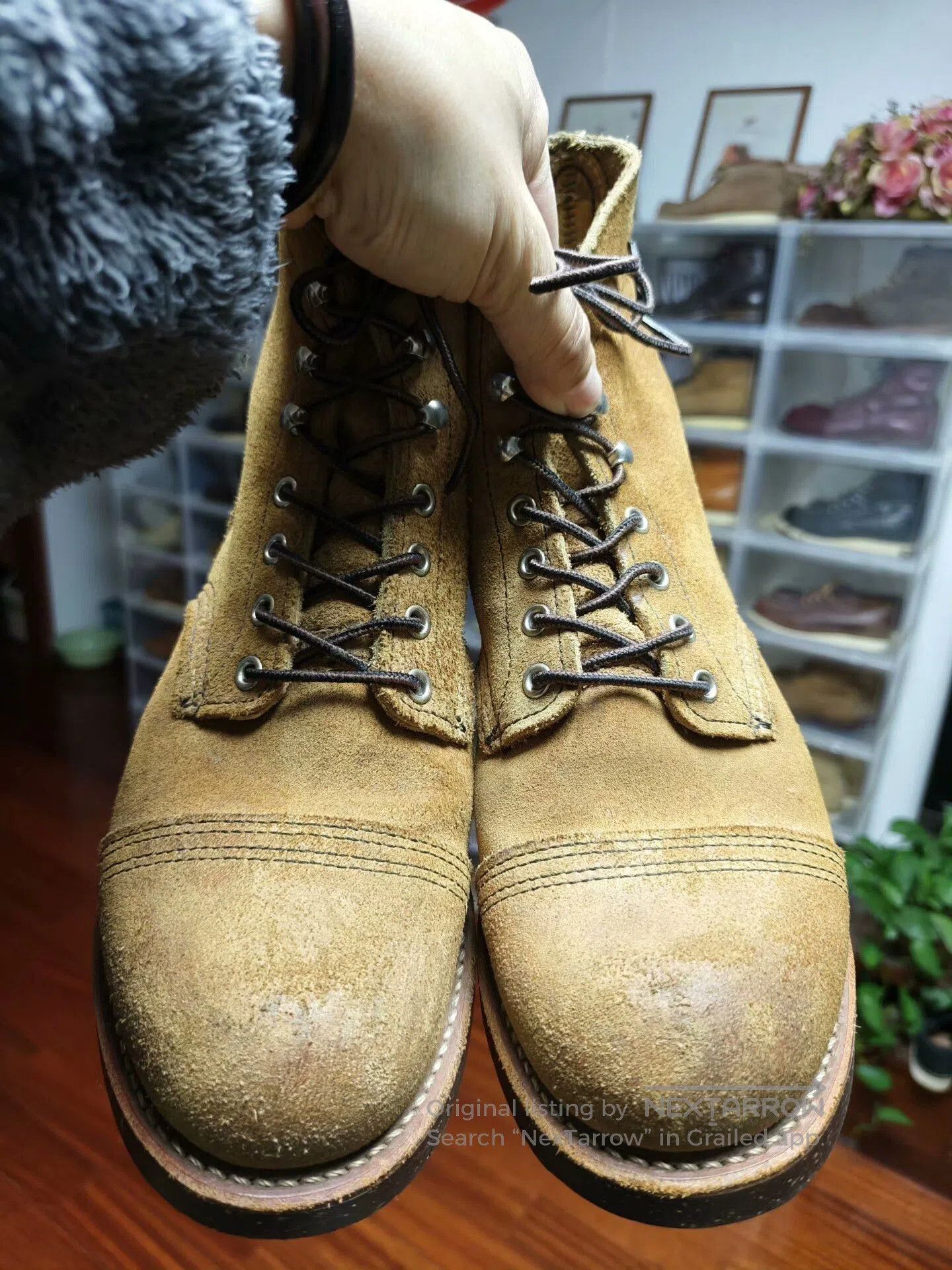 Red Wing Red Wing 8113 8D Work Boots. Size US 8 / EU 41 - 2 Thumbnail