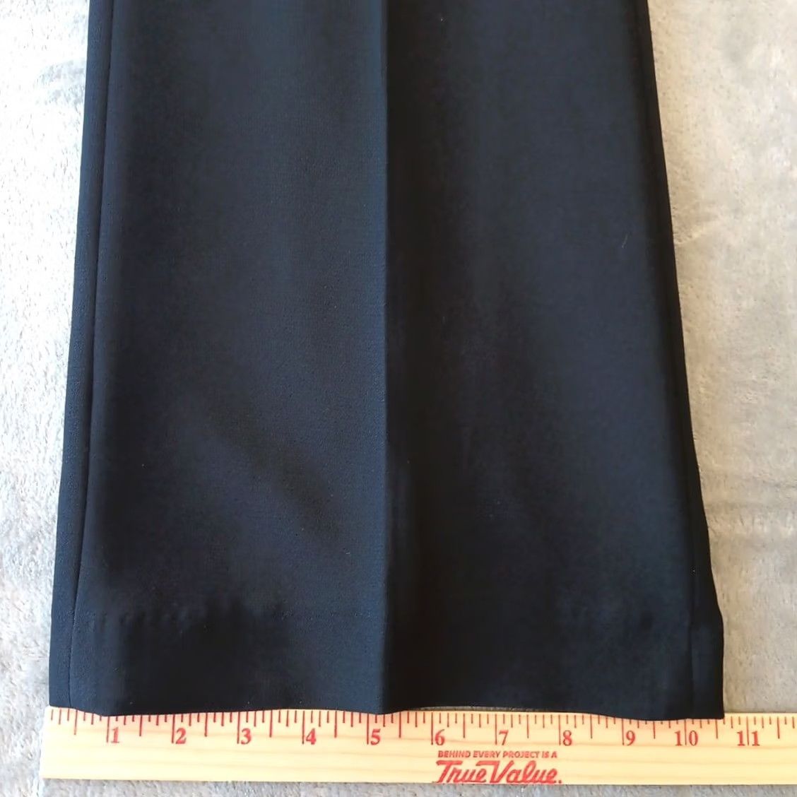 Jones New York Jones New York Dress Pants Womens Size 10 Black Bootcut 32x31.5 Mid Rise Lined Pants Womens Menswear Fit Size 32" / US 10 / IT 46 - 7 Thumbnail