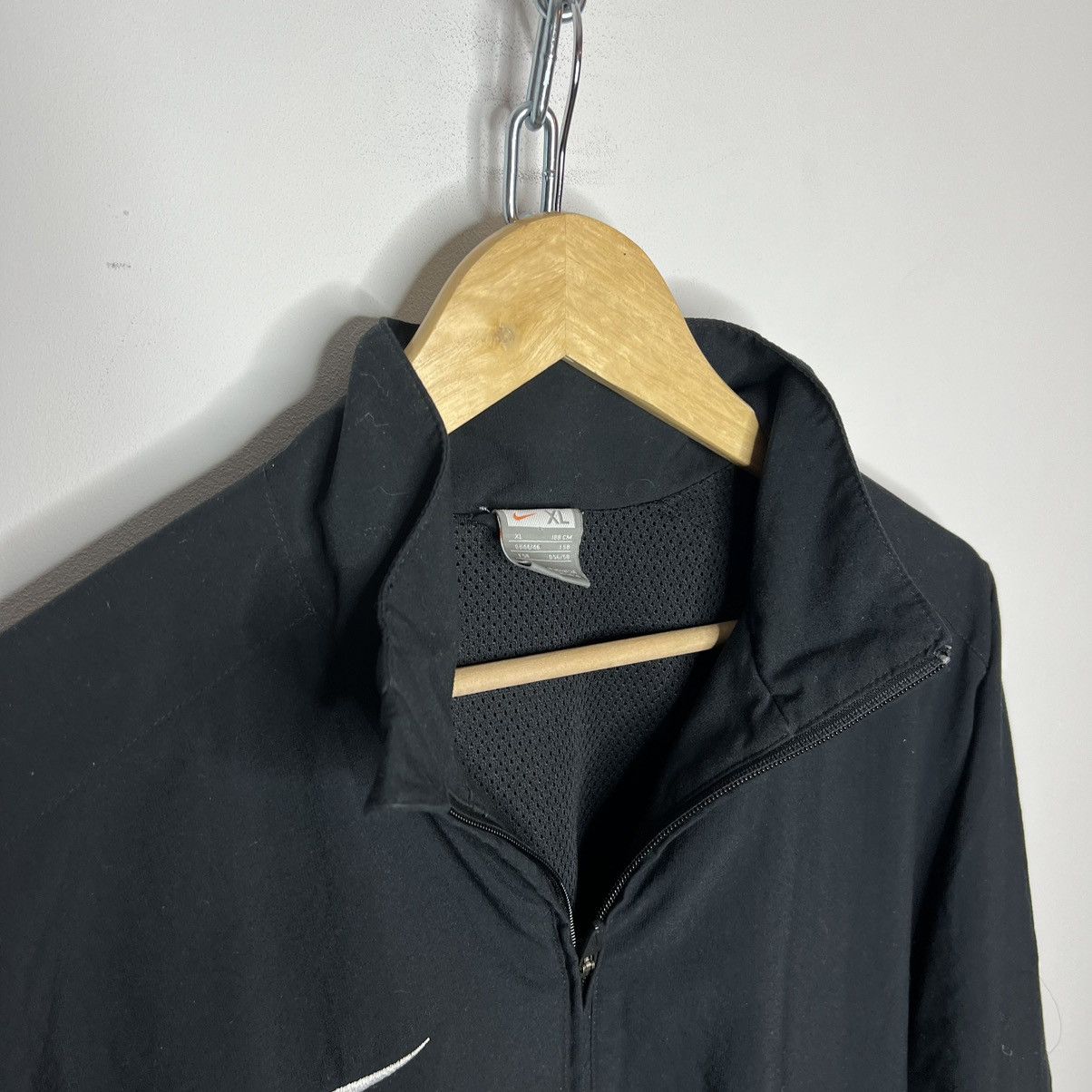 Nike × Vintage 90s Nike Vintage Y2K Track Jacket Size US XL / EU 56 / 4 - 3 Thumbnail