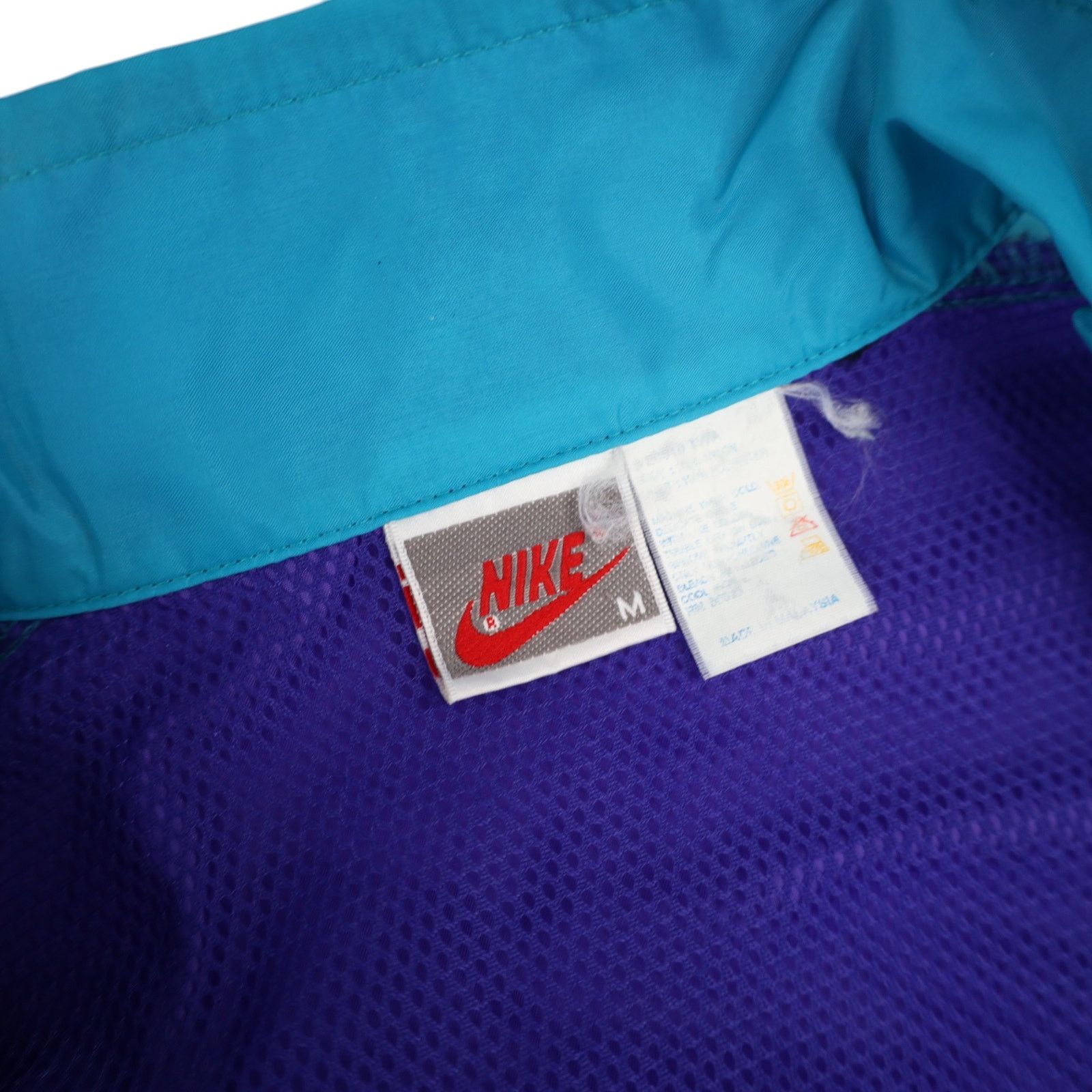 Nike × Vintage Vintage 90s Nike Gray Tag Pullover Windbreaker Jacket Size US M / EU 48-50 / 2 - 6 Thumbnail