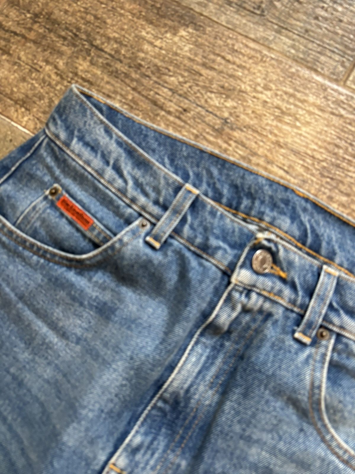 Martine Rose Lightwash Twist Seam Denim Size US 31 - 3 Thumbnail