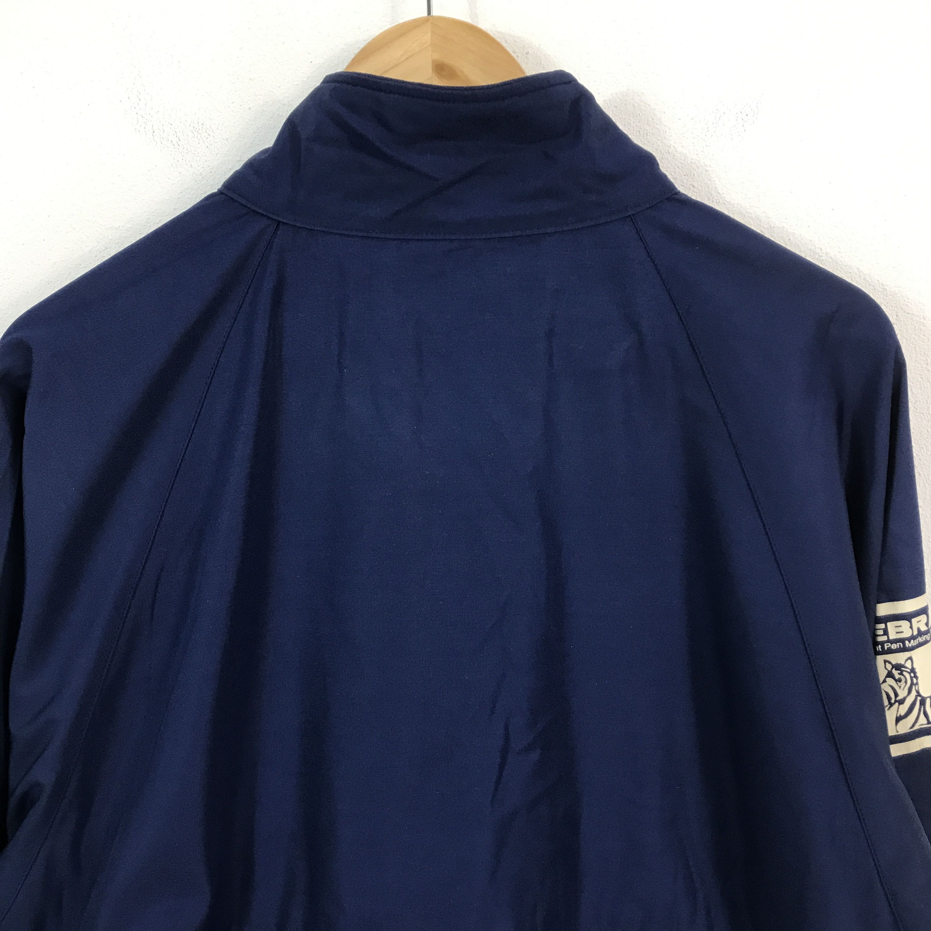 Japanese Brand VTG ZEBRA BALLPOINT PEN BRAND JACKET Size US L / EU 52-54 / 3 - 4 Thumbnail