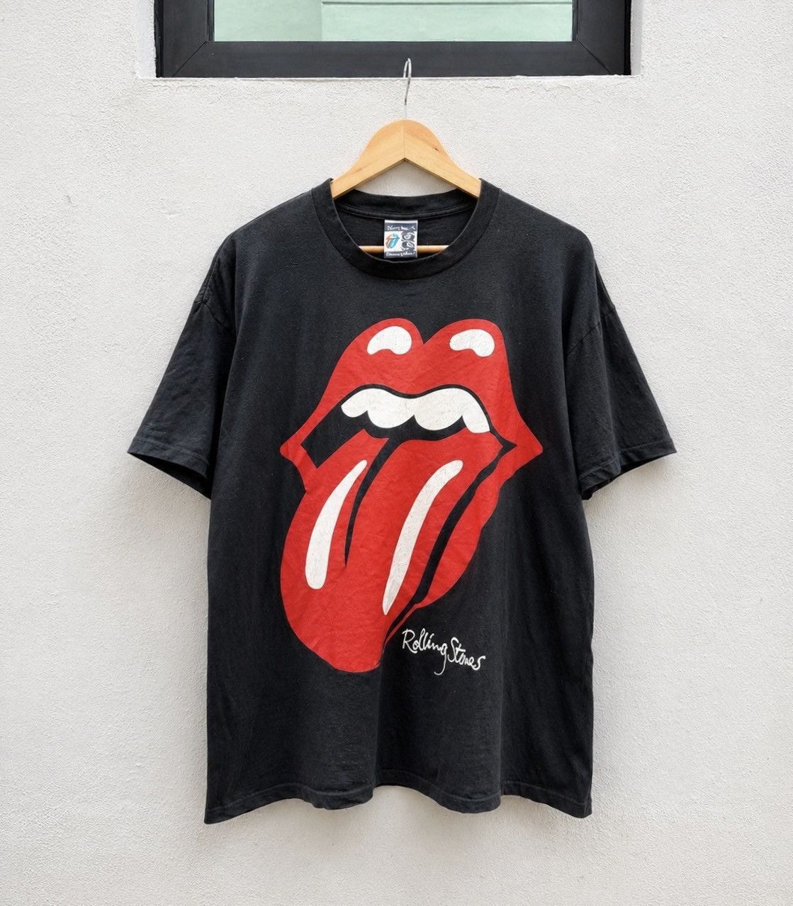 The Rolling Stones Vintage Rolling Stones Tokyo 1990 Tour Tee 1989 Band Shirt Size US XL / EU 56 / 4 - 6 Thumbnail