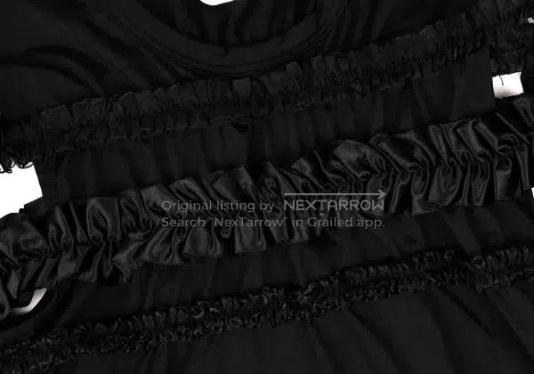 Other Comme Des Garcons Black vintage lace top size S Size S / US 4 / IT 40 - 5 Thumbnail