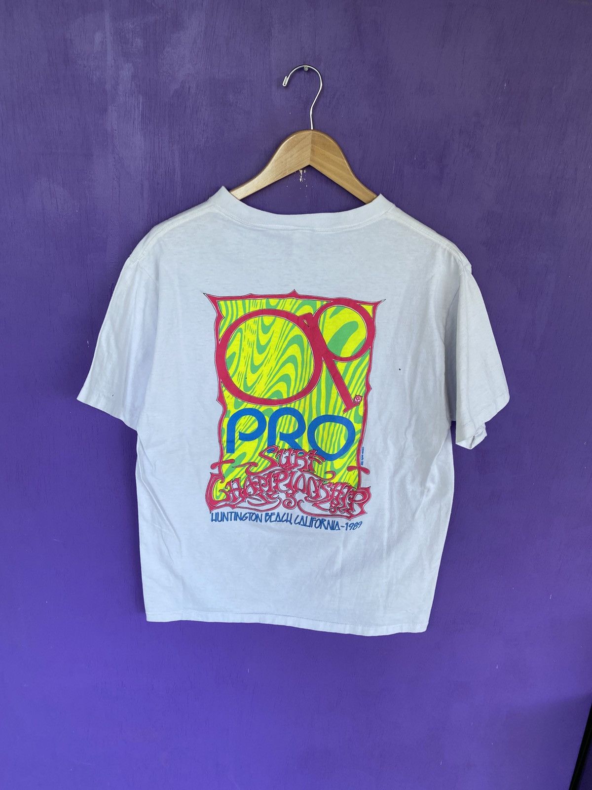 Ocean Pacific Vintage 1989 OP surfing championship competitor tee Size US L / EU 52-54 / 3 - 2 Thumbnail