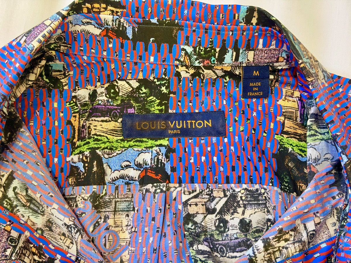 Louis Vuitton Louis Vuitton Men’s Printed Shirt (WITH TAGS) Size US M / EU 48-50 / 2 - 3 Thumbnail