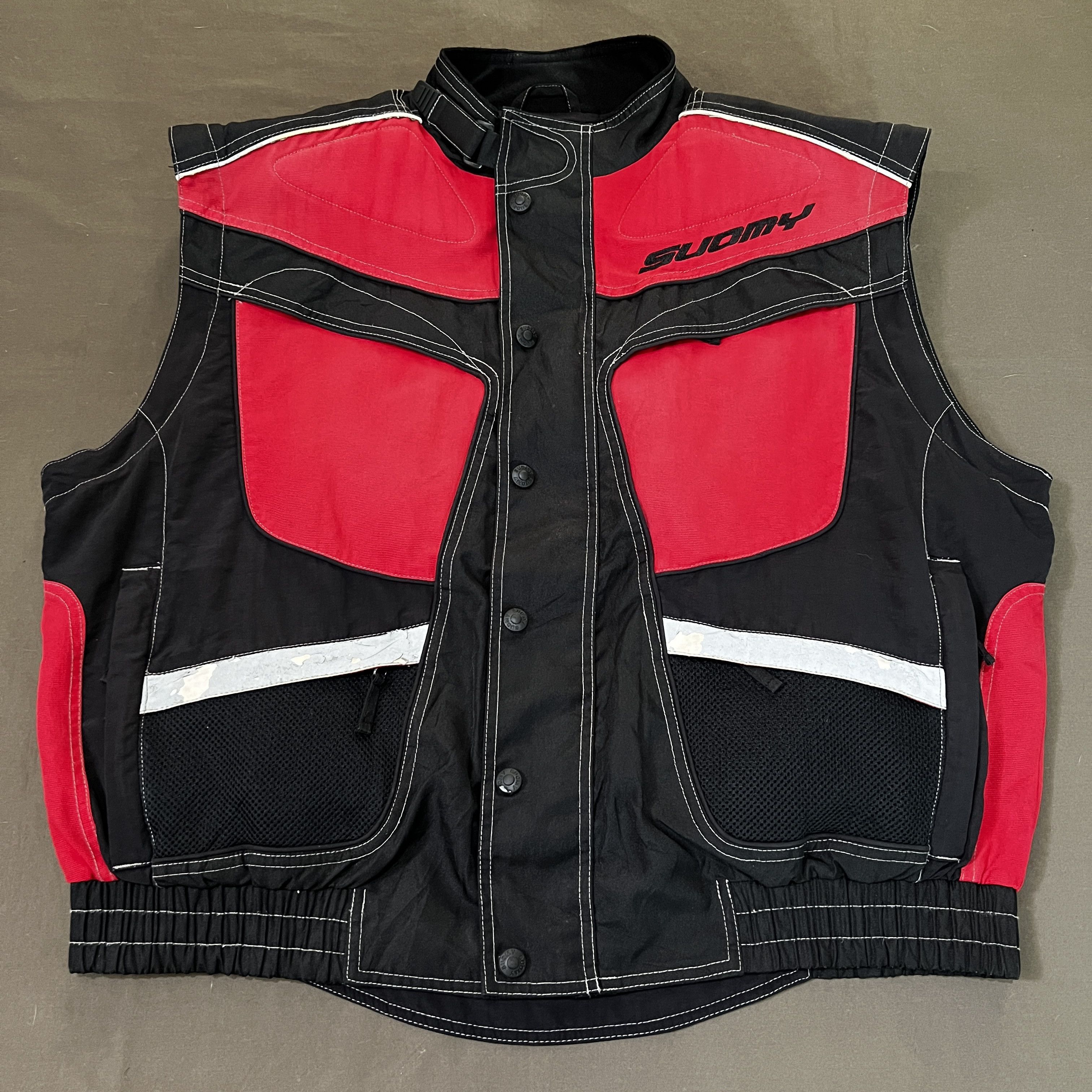 Sports Specialties Vintage Suomy Racing Riders Bikers Jacket motogp Size US XXL / EU 58 / 5 - 5 Thumbnail