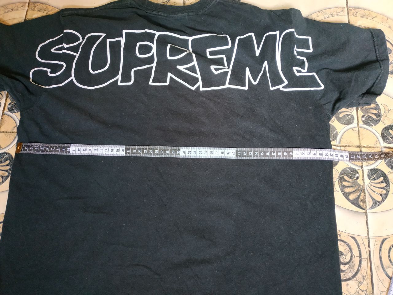Supreme Supreme x The Smurfs Tee Black FW20 Size US M / EU 48-50 / 2 - 9 Thumbnail