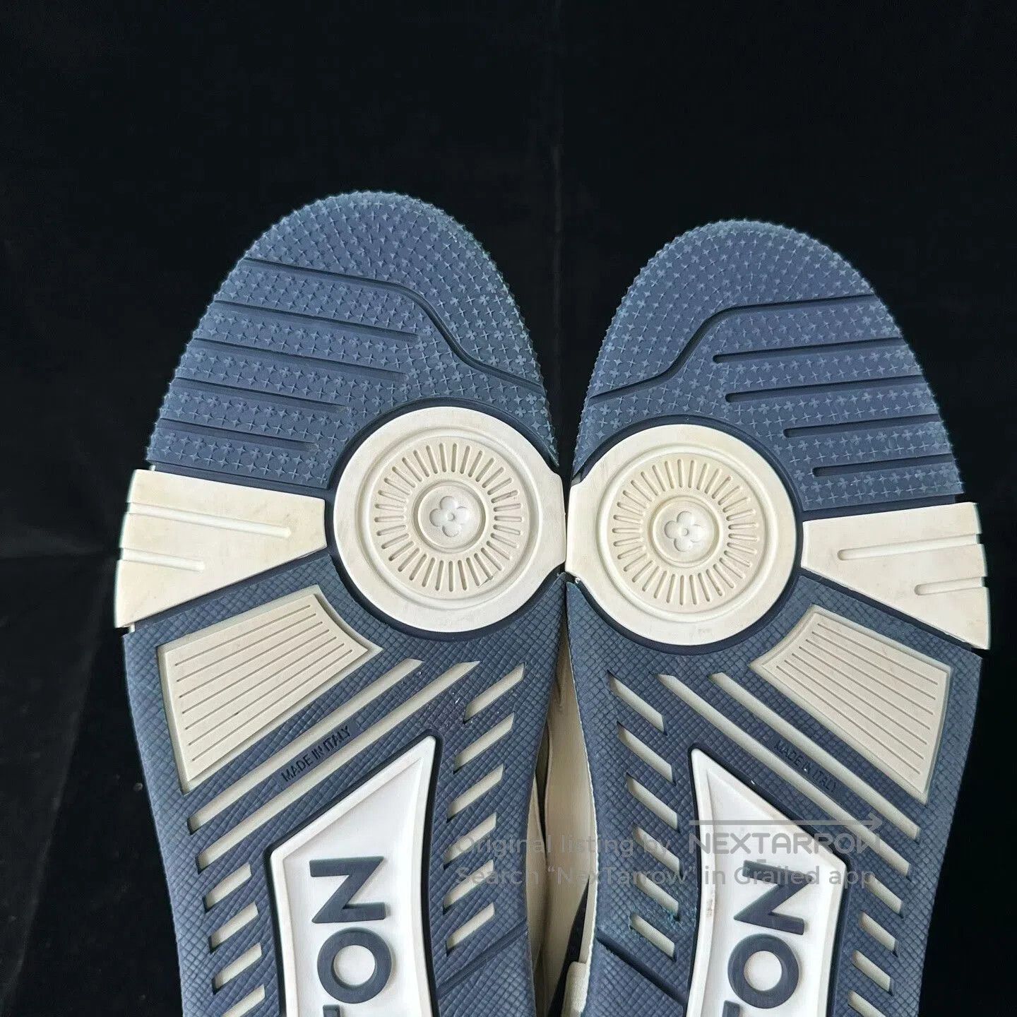 Louis Vuitton Louis Vuitton White Blue Sneakers. Size US 9 / EU 42 - 8 Thumbnail