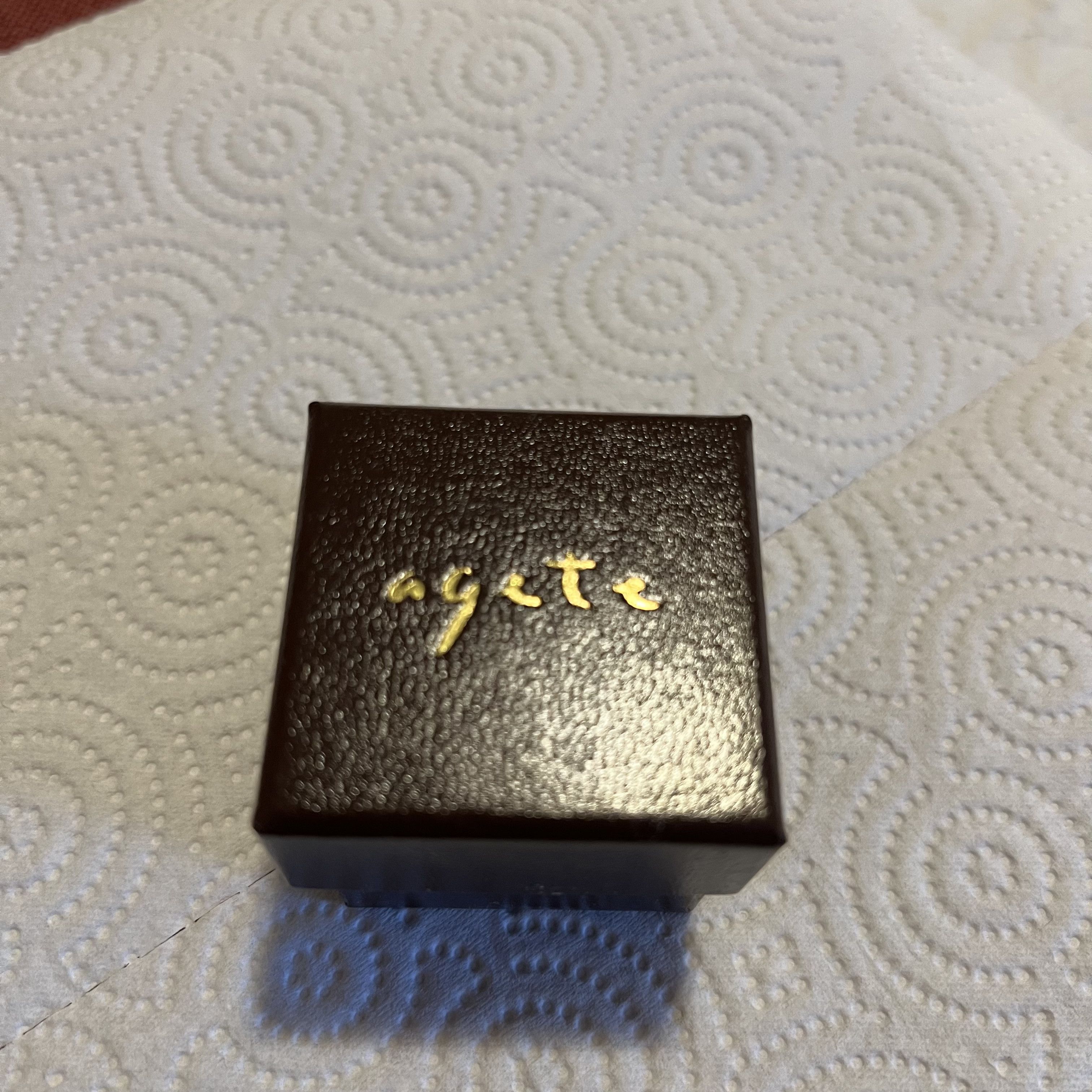 Japanese Brand Agete Ivy Motif Ring / Sterling Silver / Sz 7 7/8 Size ONE SIZE - 11 Thumbnail