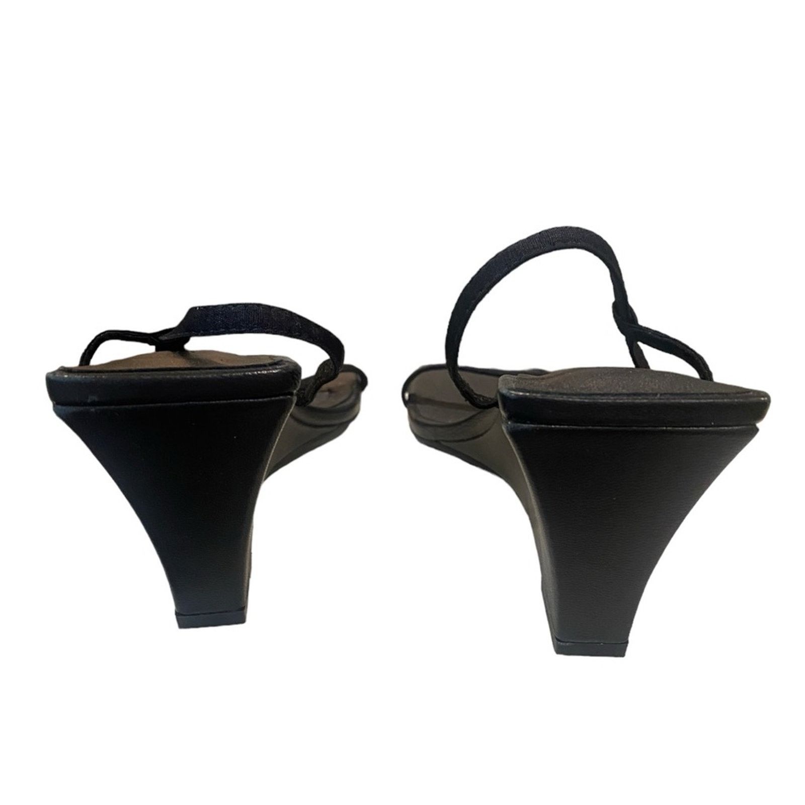 St. Agni ST.AGNI Brassiere Wedges Black 37 Size US 7 / IT 37 - 6 Thumbnail