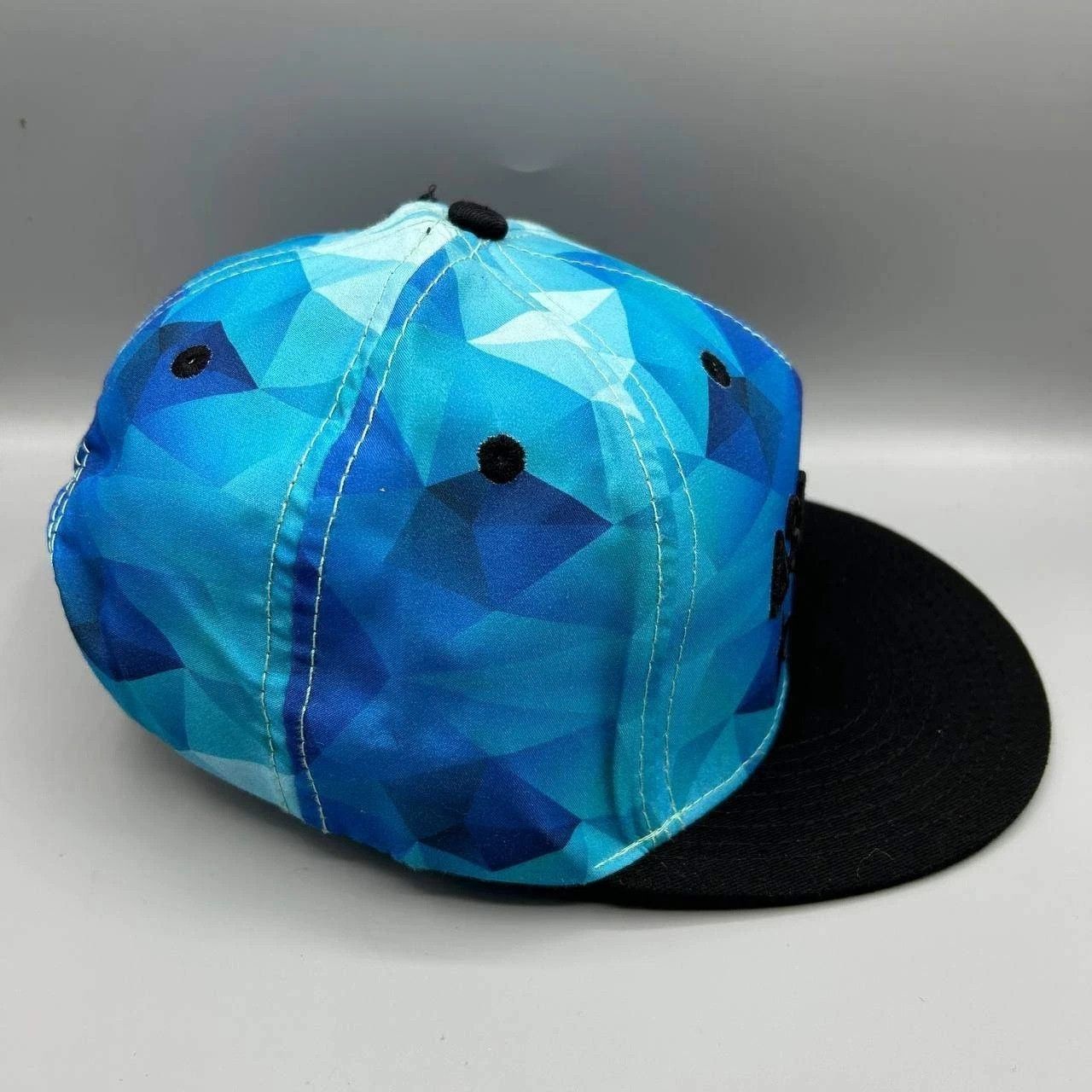 Asphalt Asphalt Yacht Club Hat Men Blue Black Snap Back Cap New Size ONE SIZE - 6 Thumbnail