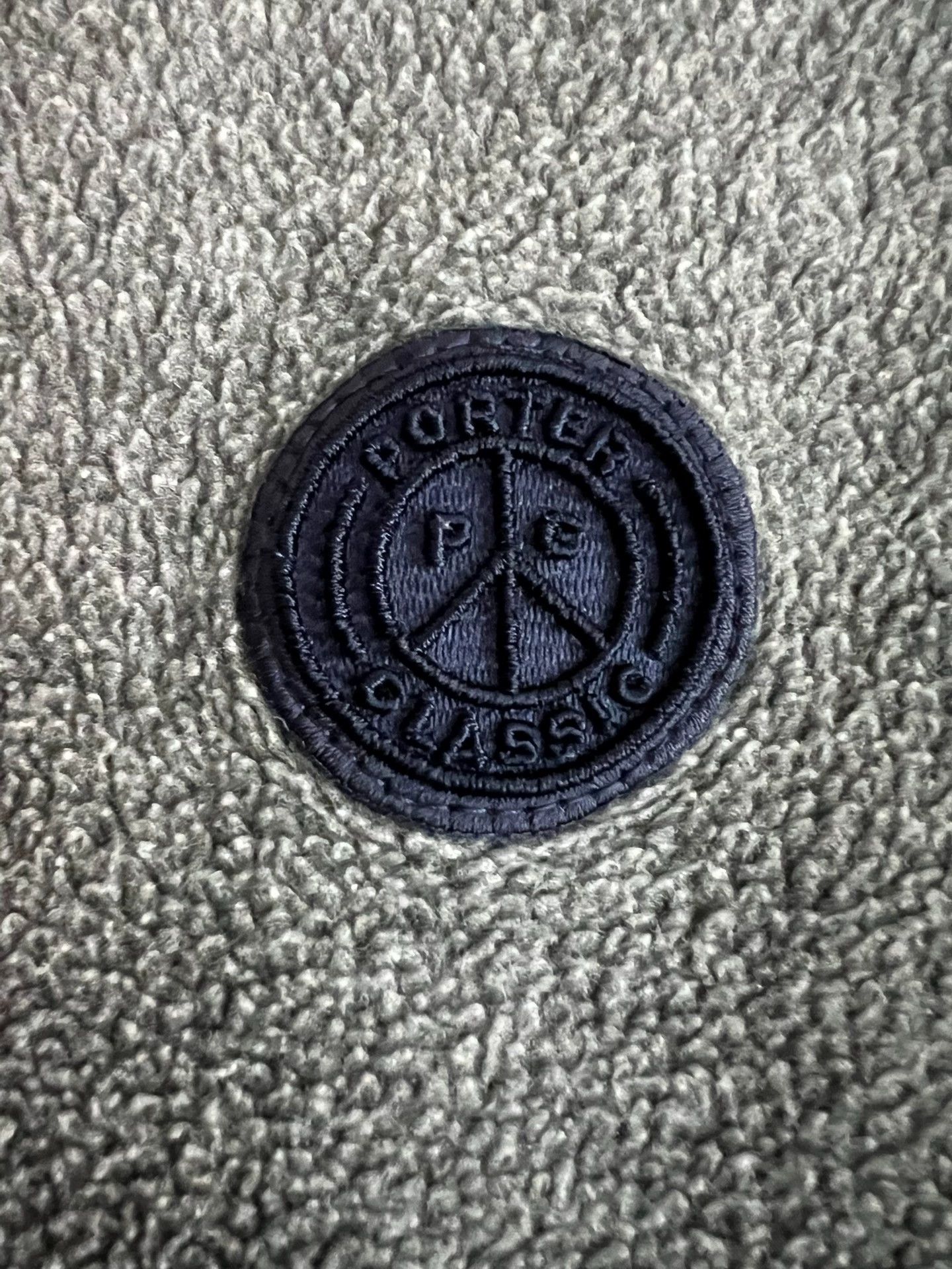 Porter Classic Porter Classic Gray Fleece Jacket Size S Size US S / EU 44-46 / 1 - 5 Thumbnail