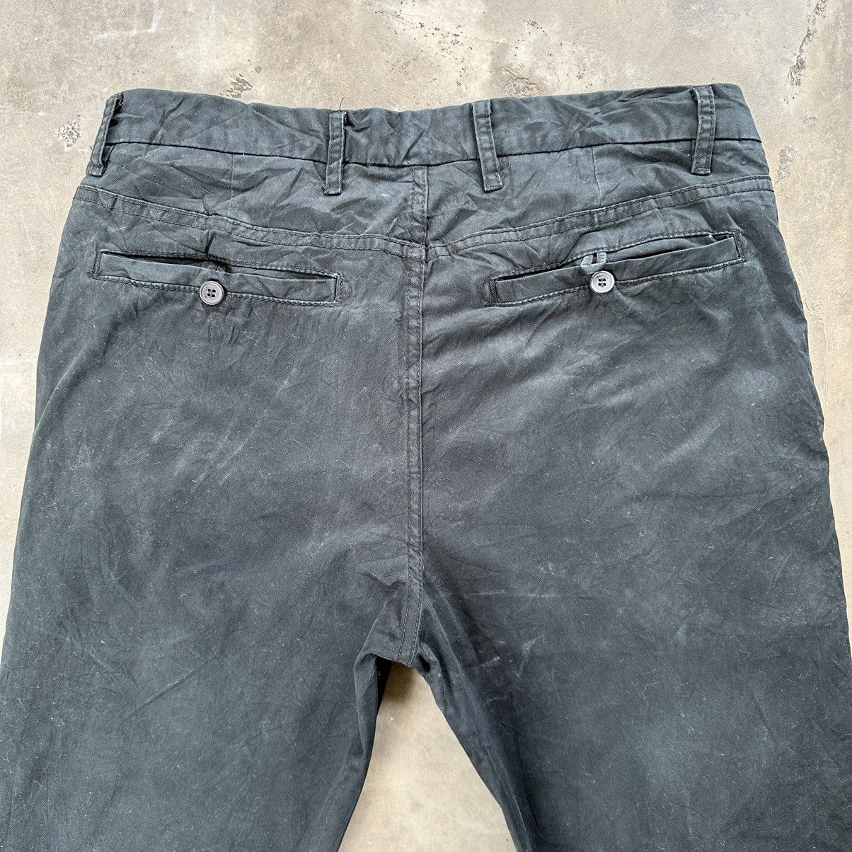 Japanese Brand × Vintage Vintage Matchstick Argus Black Casual Trousers Pants Size US 34 / EU 50 - 10 Thumbnail