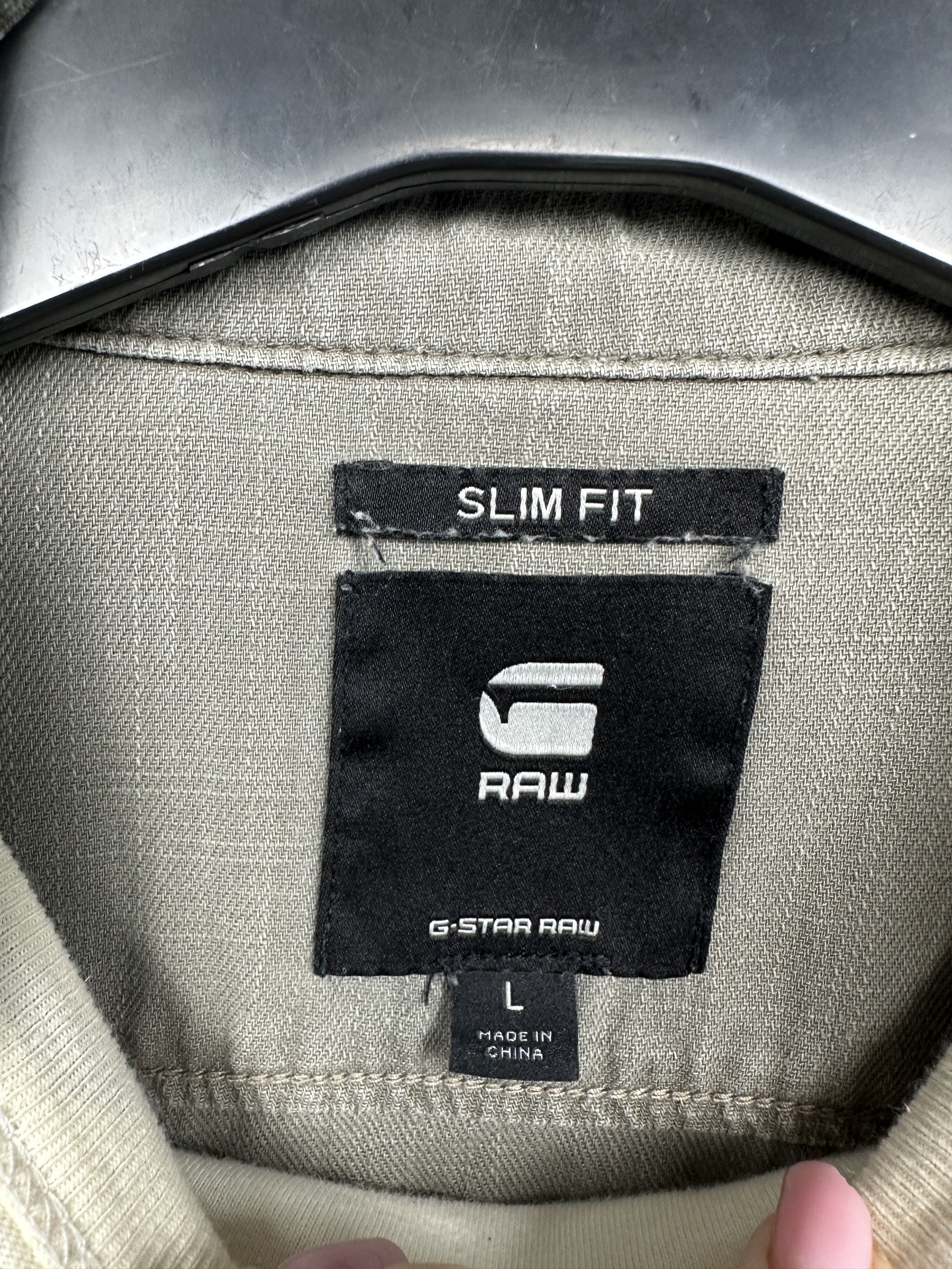 G-Star G Star Raw Mens Marine Slim Denim Shirt Size US L / EU 52-54 / 3 - 6 Thumbnail